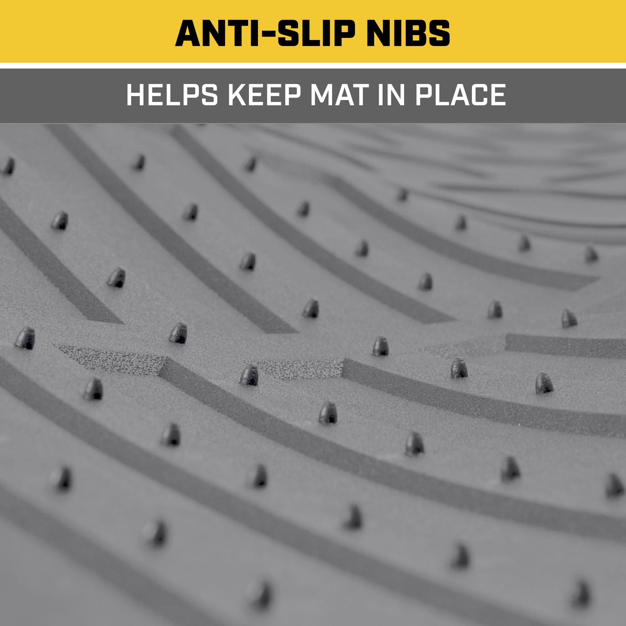 Cat Heavy Duty Suv Gray Cargo Liner & Car Trunk Mat - Universal Trimmable All Weather Cargo Mats For Back Of Suv - Suv Trunk Mat