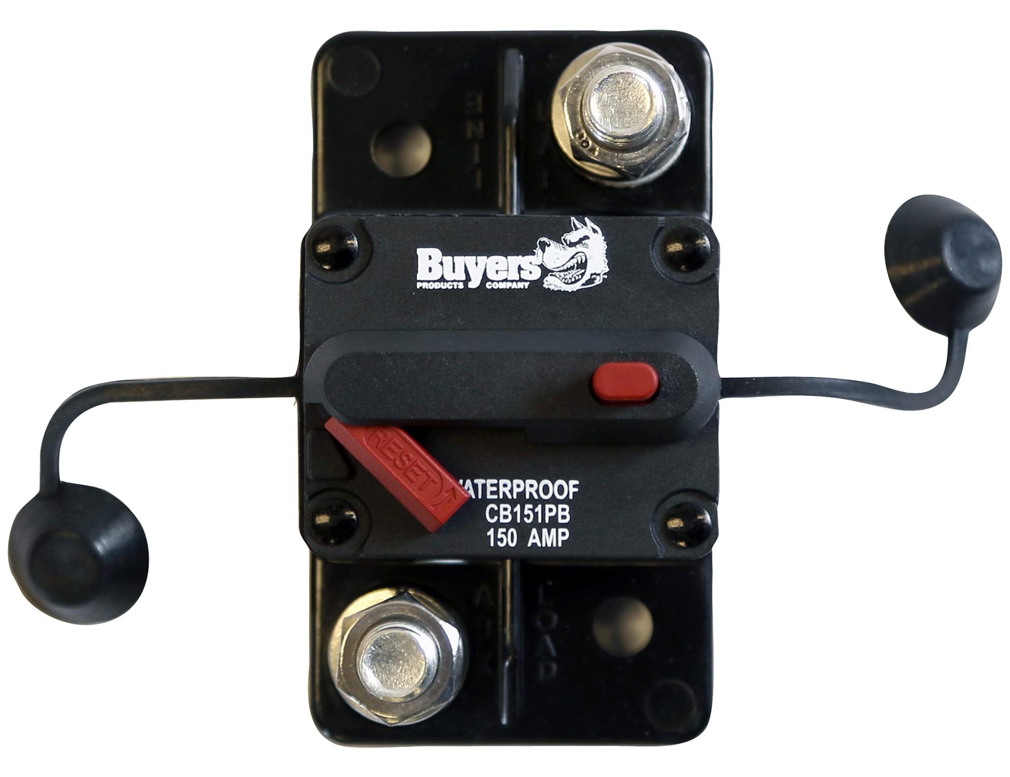 Buyers Products 150 Amp Circuit Breaker with Auto Reset with Large Frame
