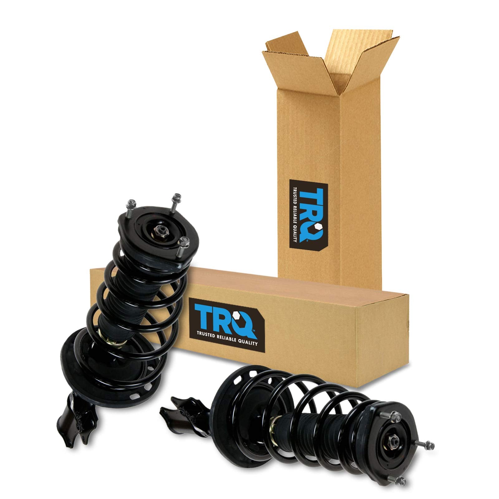 Trq Rear Strut & Coil Spring Assembly Set Driver & Passenger Sides Compatible With 04-06 Lexus Es330 Toyota Camry