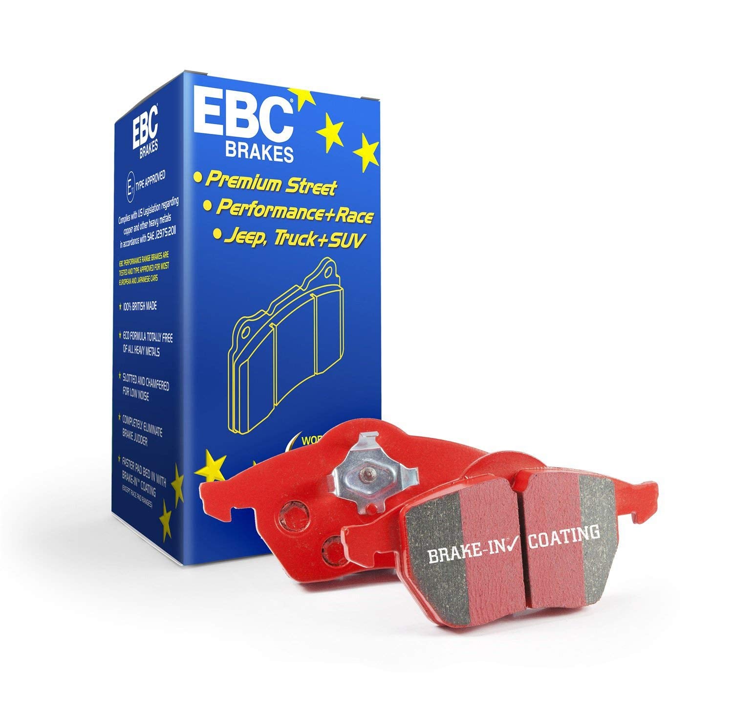 Ebc Brakes Dp31839C Redstuff Ceramic Low Dust Brake Pad