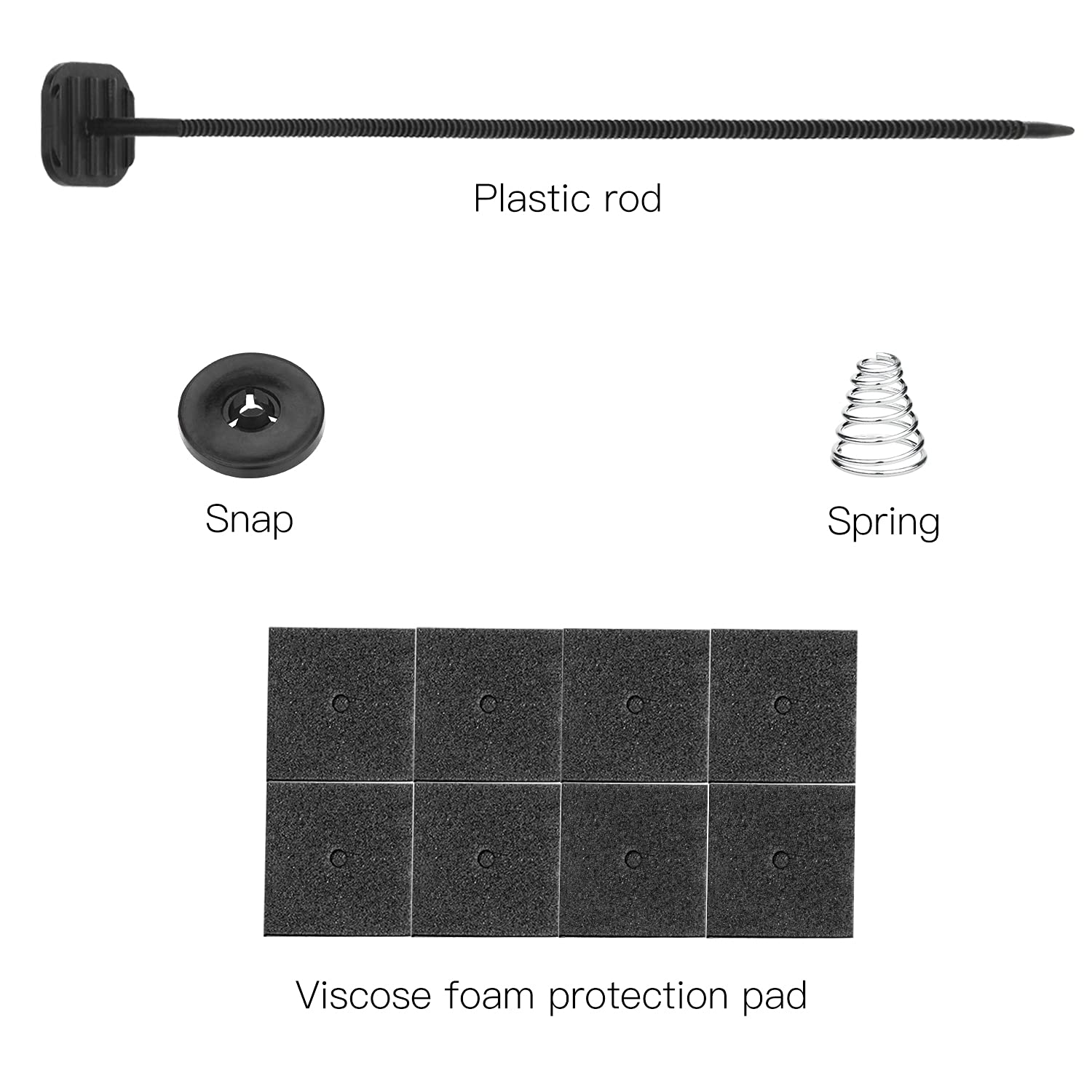 Fan Mounting Kit, Mellbree Electric Radiator Fan Mounting Kit Compatible For Electric Cooling Fan And Transmission Cooler