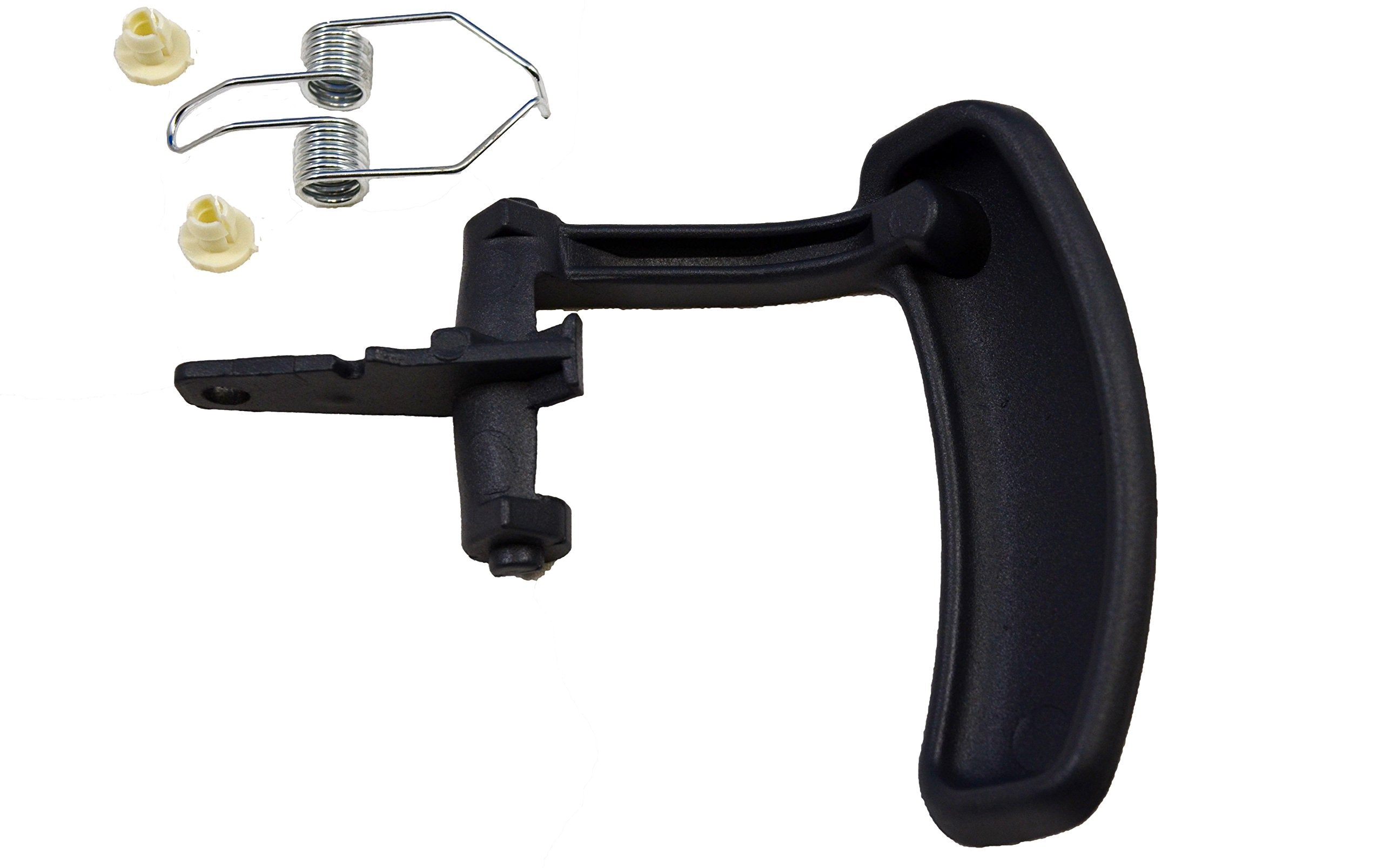 Pt Auto Warehouse Gm-2576G-1Lh - Inside Interior Inner Door Handle Lever Only, Dark Gray - Driver Side