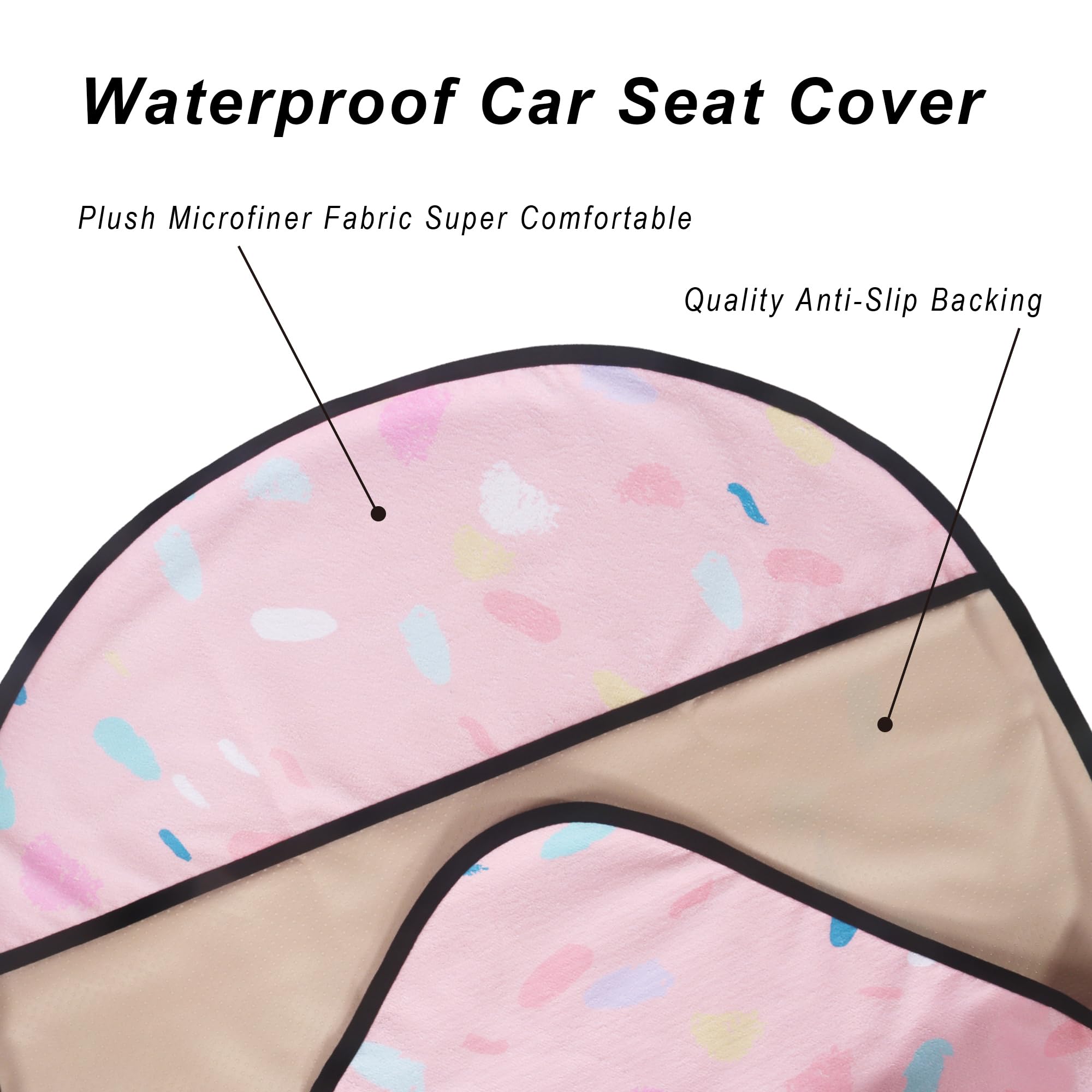 Loyagour Car Seat Cover Protector Front Seats,For Gym Workout,Running,Swimming,Beach And Hiking,Waterproof Sweat Towel Bucket Se