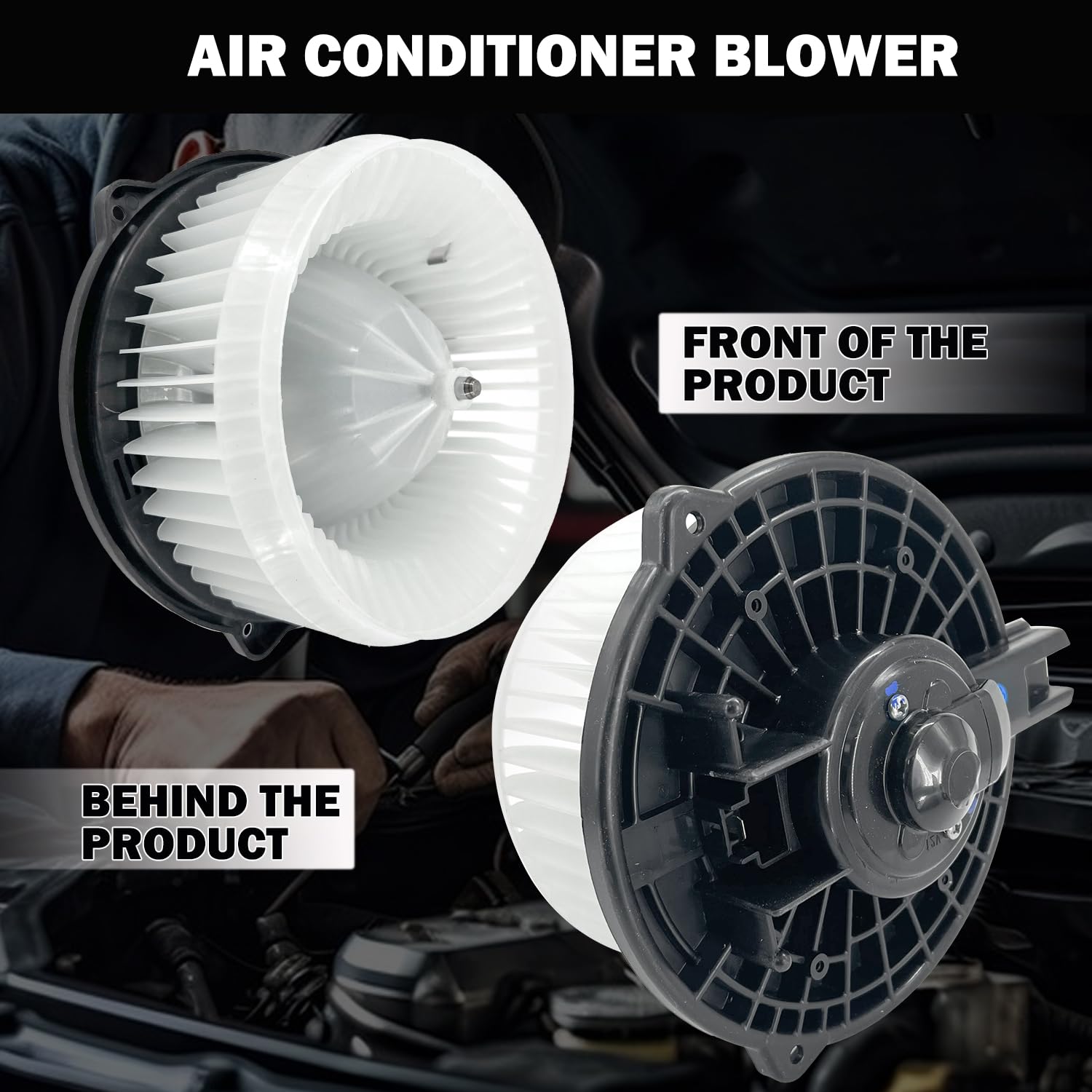 Aspligo 700192 Ac Heater Blower Motor Fan Assembly Fit For Acura Rl 2005-2012, For Honda Odyssey 2005-2010, Ridgeline 2006-2007