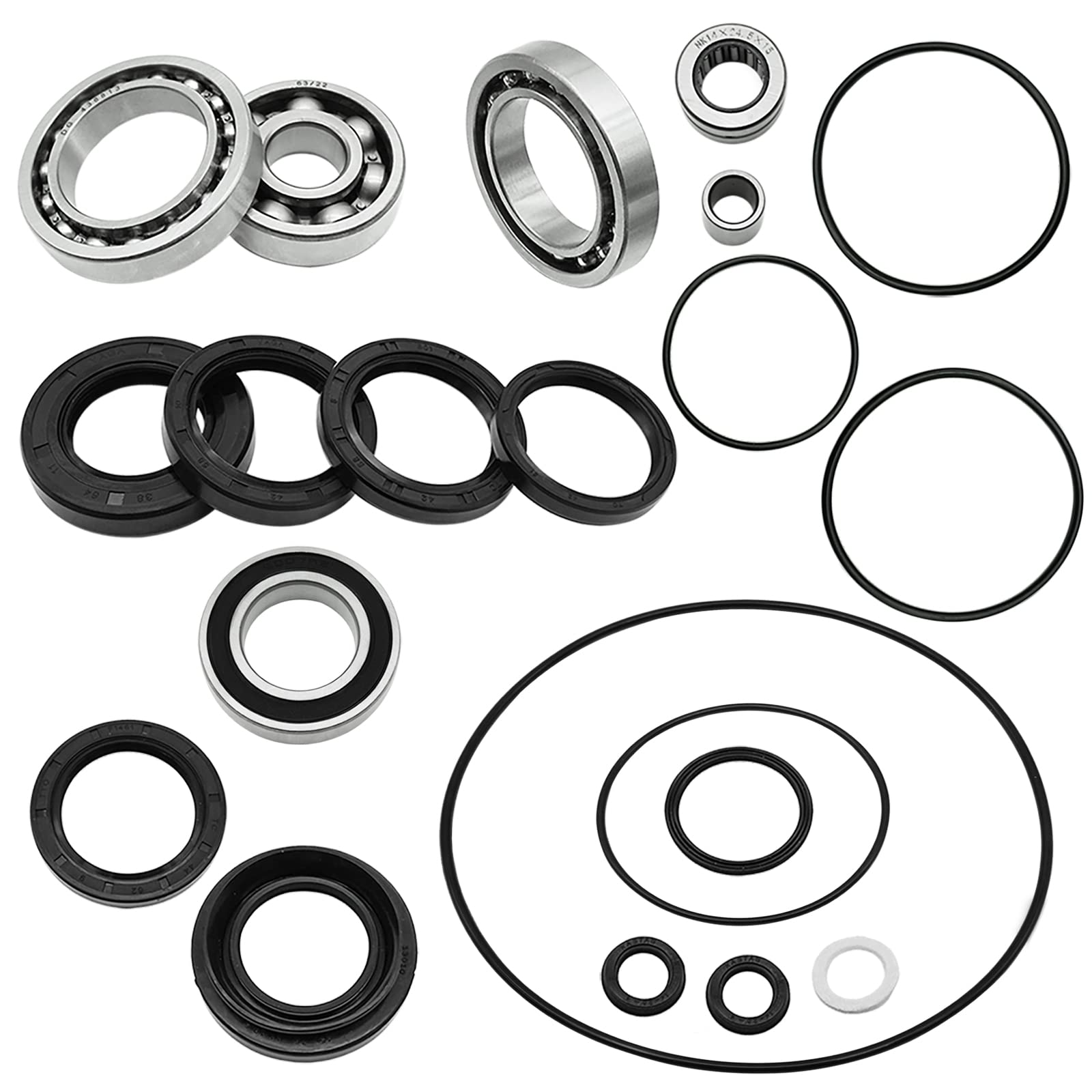 Rear Brake & Differential Bearings Seals Kit For Honda Fourtrax 300 Trx300 Trx300Fw 2X4 4X4 1988-2000