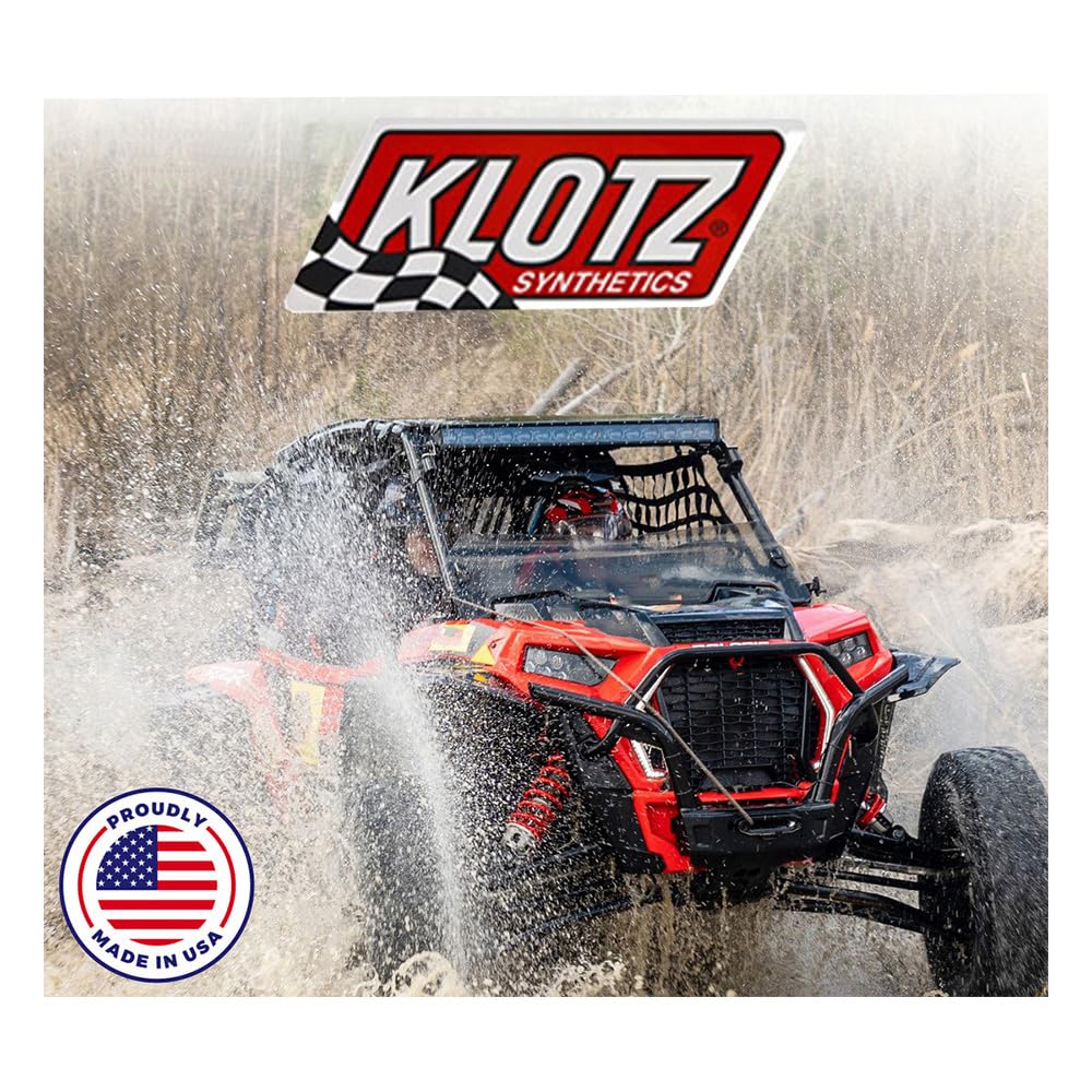 Klotz ATV UTV SXS 75W-80 Front & Rear End Differential Fluid Synthetic Klotz Oil Lubricant - 32 Ounce | Side by Side Transmissio