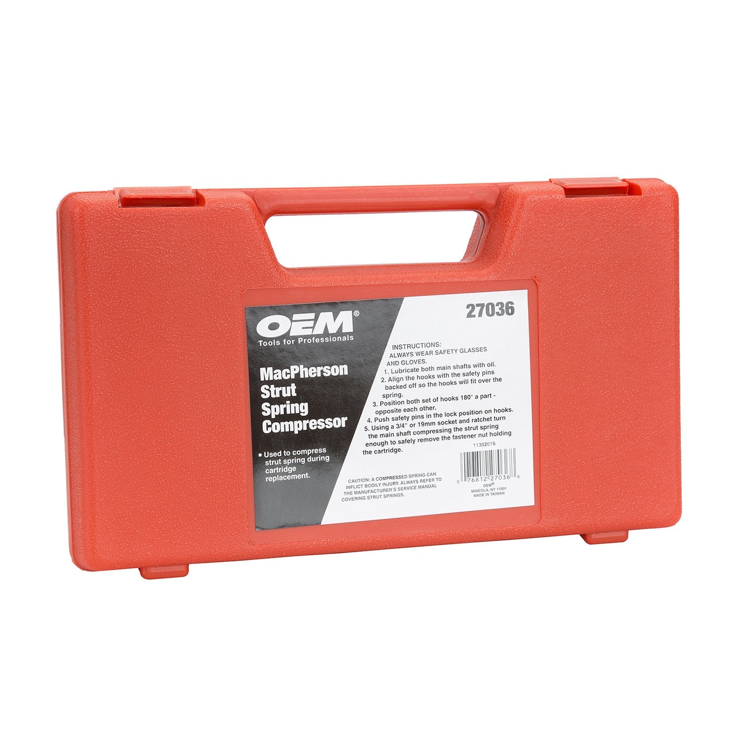 Oemtools 27036 10.75 Inch Macpherson Strut Spring Compressor, Set Of 2 Universal Spring Compressor Tool Automotive, 9.75 Inch Ma