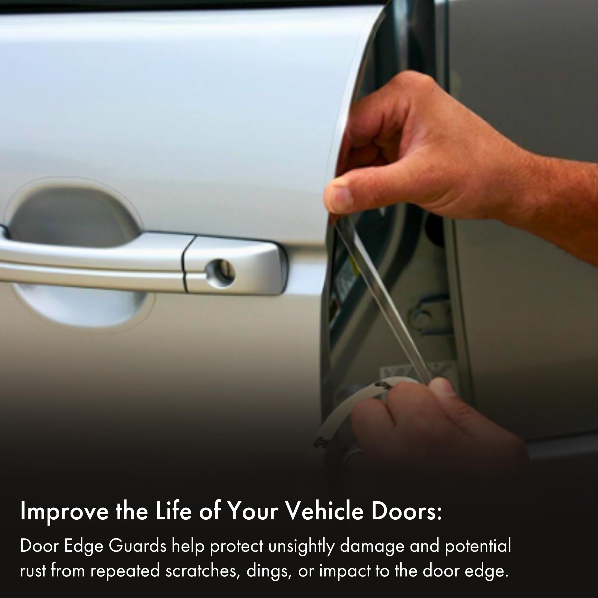 Xpel Door Edge Guard Protection Film Roll, 3/8'' X 100' - Car Or Truck Doors, Protective Barrier Against Minor Scratches, Paint