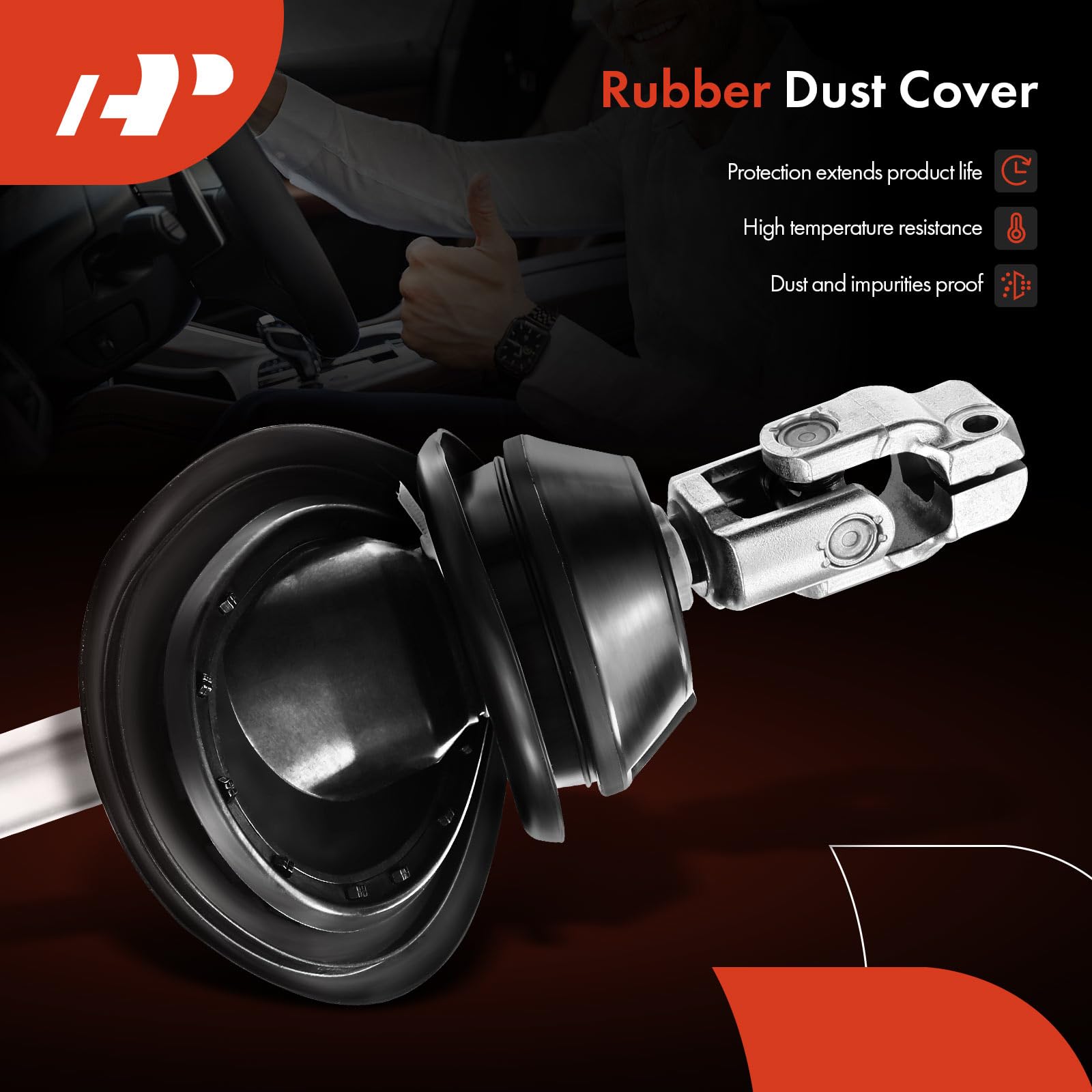 A-Premium Steering Shaft Steering Column Shaft Compatible With Audi Q5 2009 2010 2011 2012 2013 2014 2015 2016, 2.0L 3.0L 3.2L