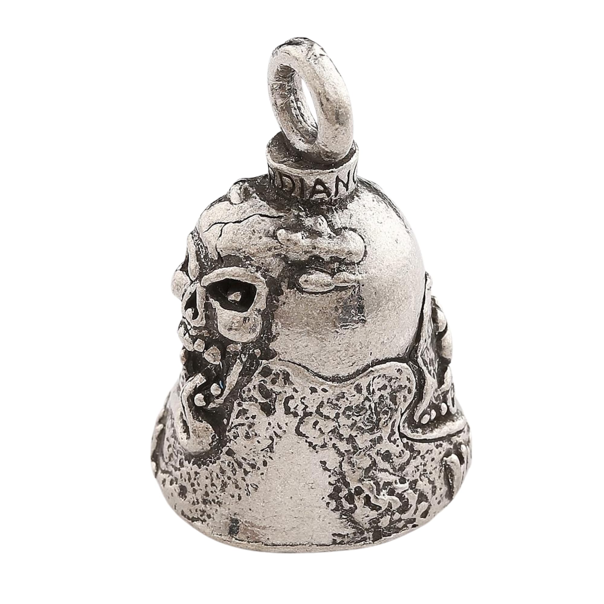 Guardian Bell Highway To Hell Good Luck Bell W/Keyring & Black Velvet Gift Bag | Motorcycle Bell | Lead-Free Pewter | Good Luck
