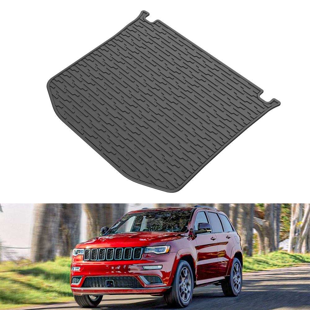 JOYTUTUS Cargo Mat Compatible with 2011-2021 Grand Cherokee WK2 & 2022 Grand Cherokee WK, All Weather Protection Cargo Liners Tr