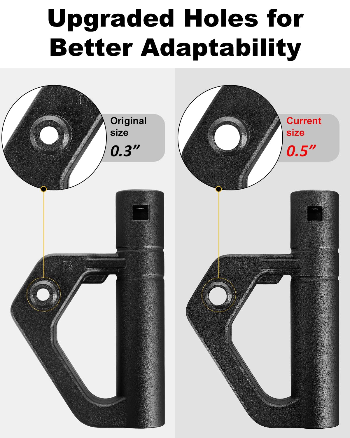 Wrangler Mirrors Doors Off Compatible with Jeep Wrangler JK JL JT Gladiator & Unlimited 2007-2025, MWNYO All-Aluminum Alloy Side