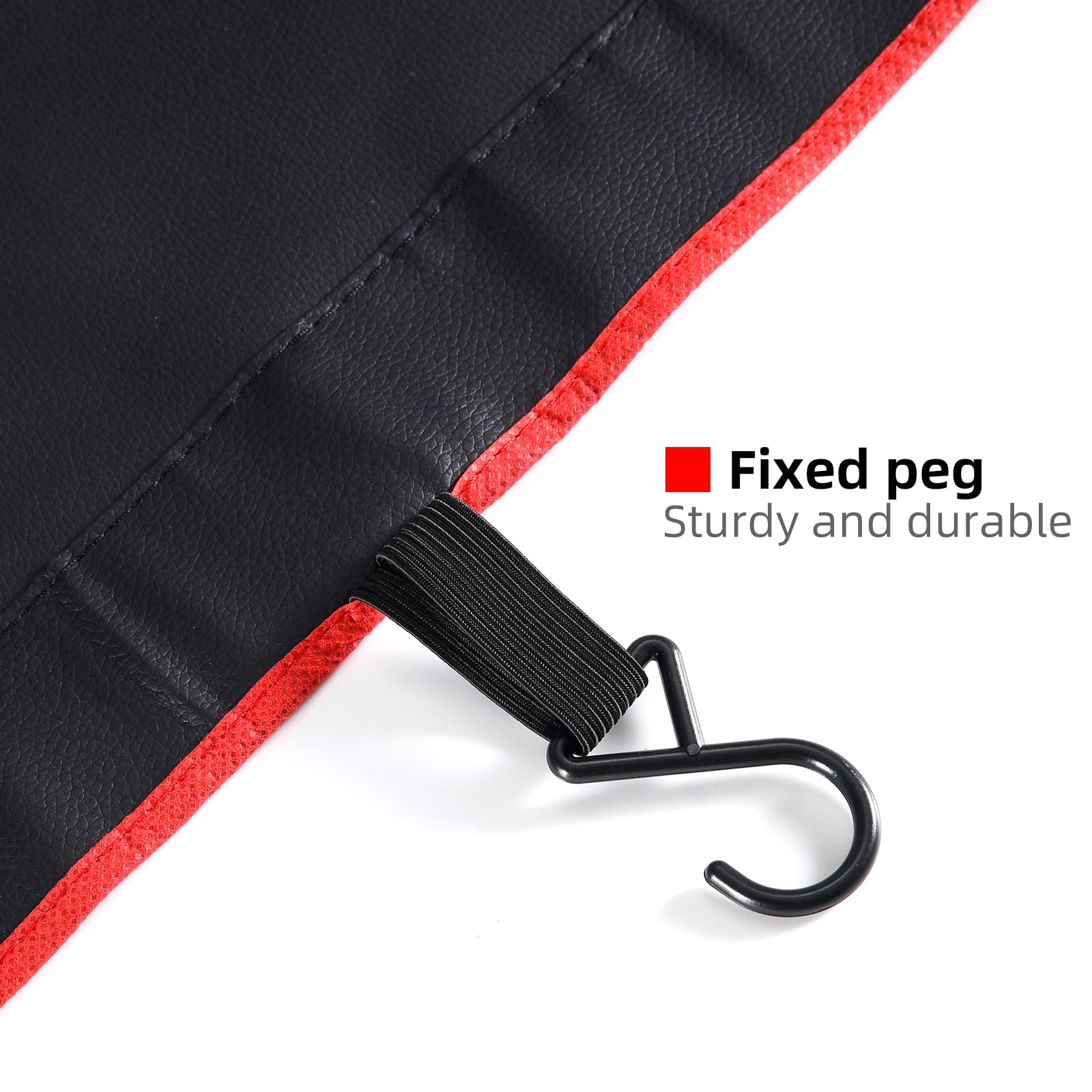 Rupse 3 Pcs Fender Protectors For Mechanics,Microfiber Leather Car Fender Cover Mats Pads,Mechanic Magnetic Fender Protector Mat