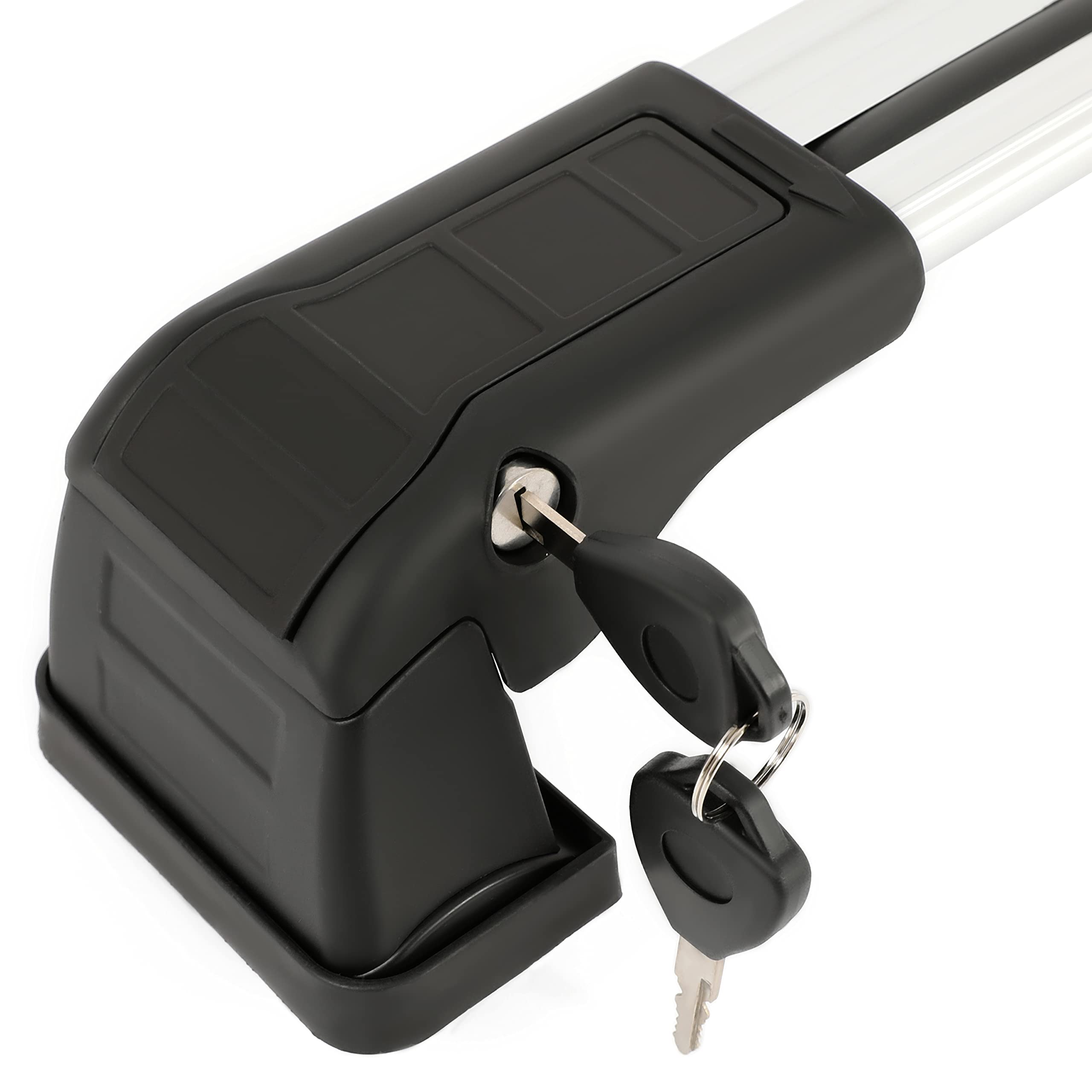 HECASA Lockable Cross Bars Compatible with 2006-2017 Mazda 5 220 LBS Roof Racks Luggage Carrier Cargo Racks Cross Rails (Silver&