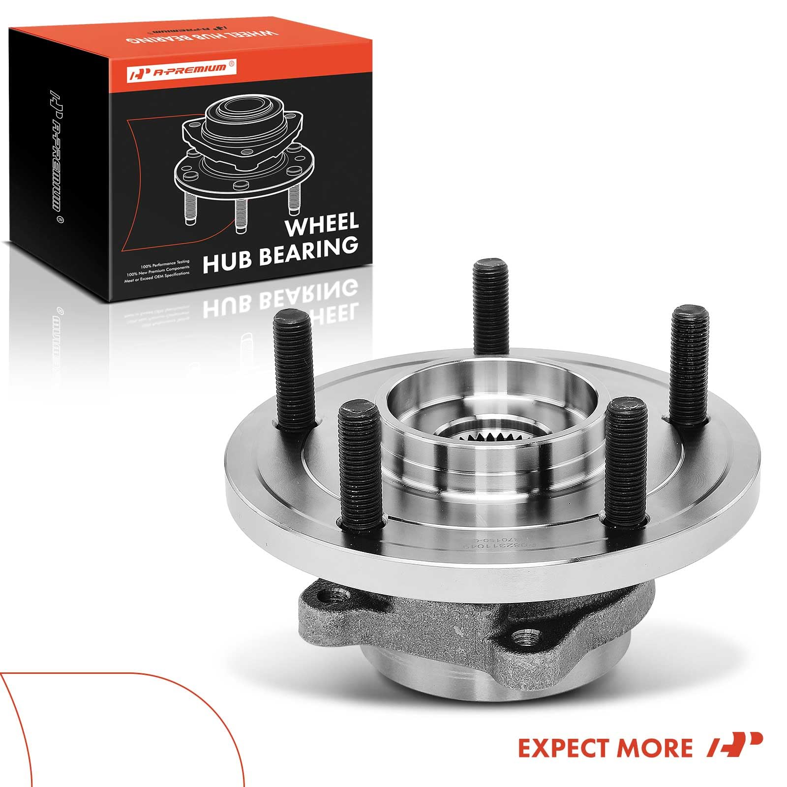 A-Premium Wheel Hub And Bearing Assembly Compatible With Dodge Journey 2009-2020 Front Left Or Right