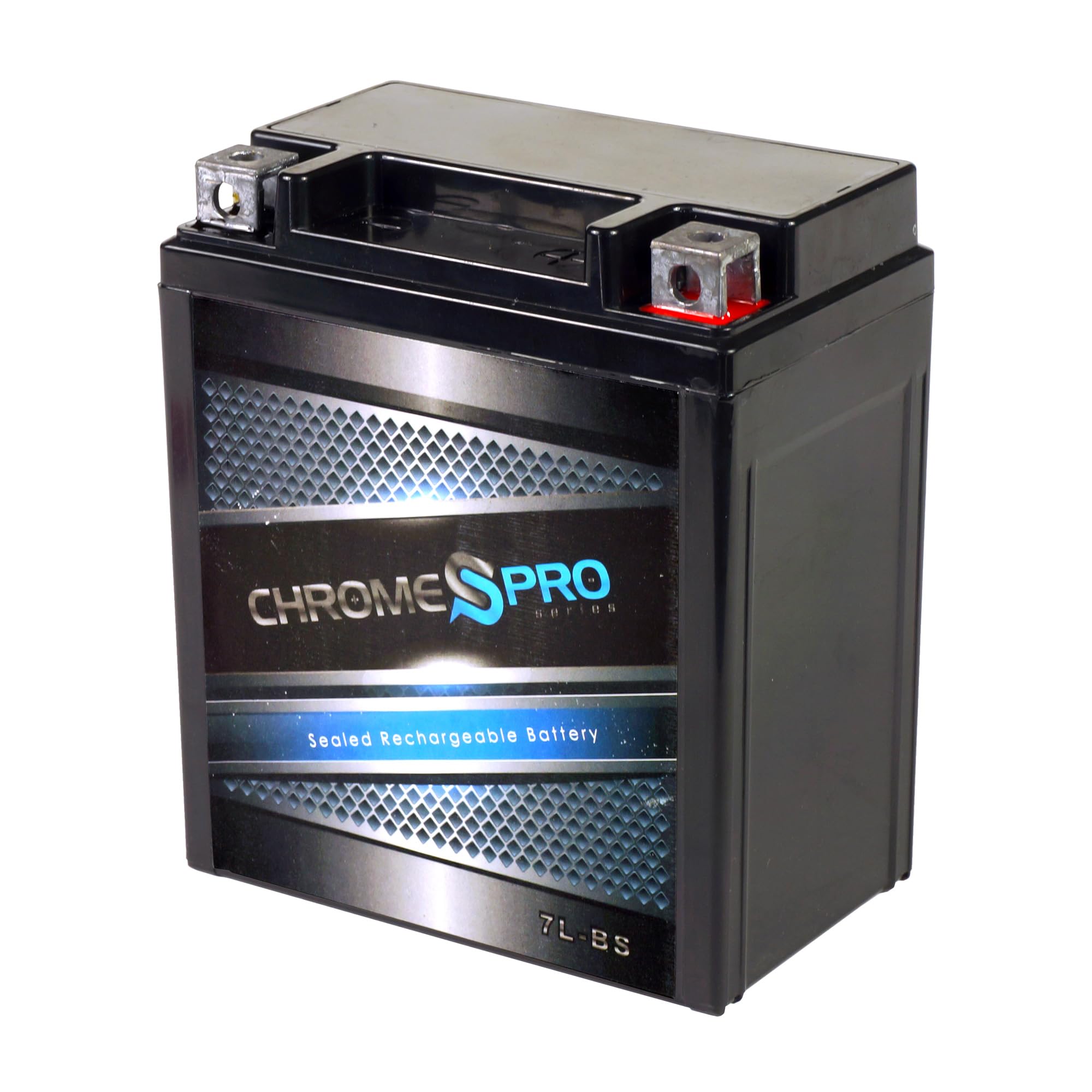Chrome S Pro 7L-Bs Maintenance-Free 12V 7Ah Battery Replacement For Atv, Motorcycle, Jet Skis, Scooter, Utv, And More - Nut And