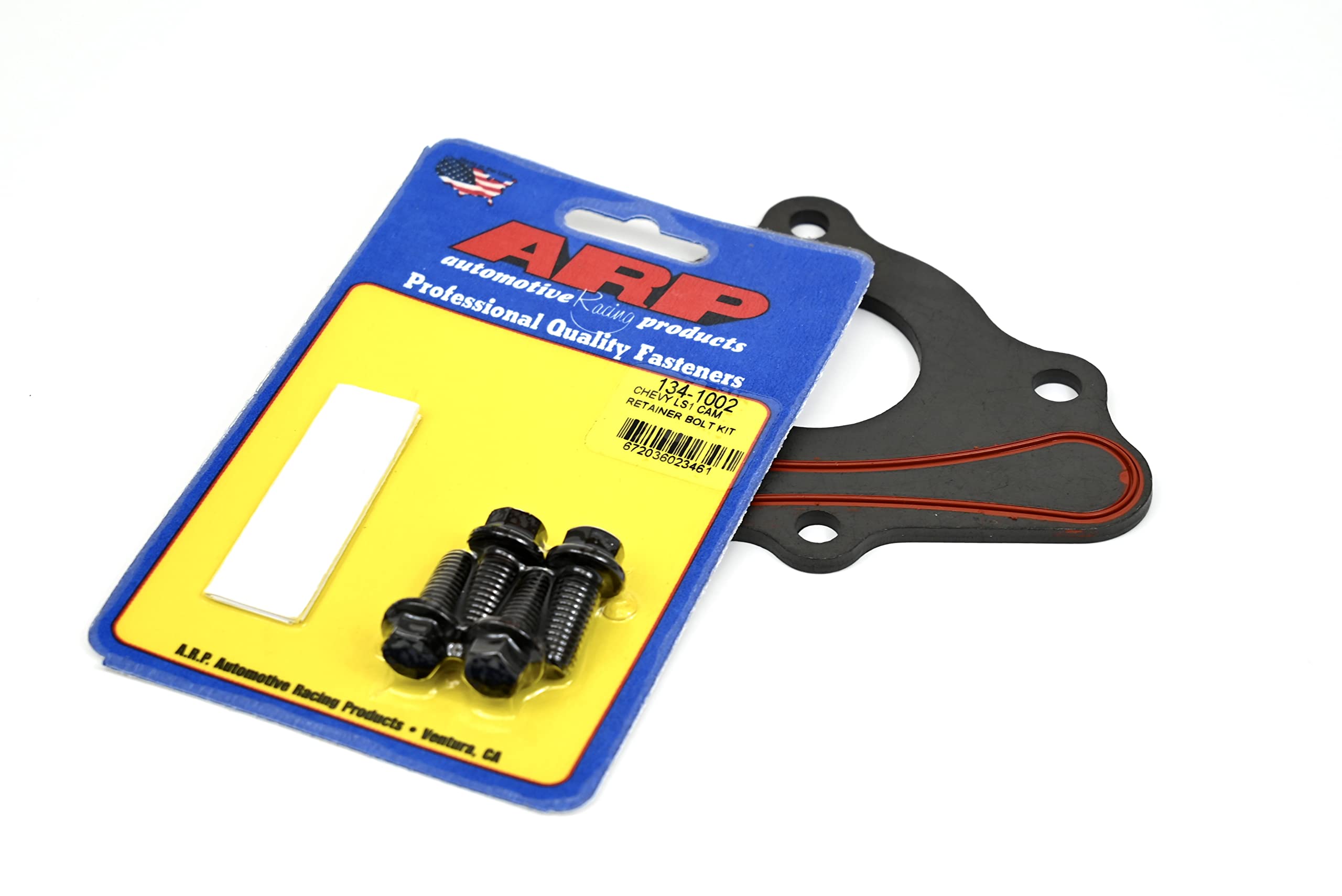 Michigan Motorsports Camshaft Thrust Retainer Plate LS Includes Flat Head Bolt Kit ARP 134-1002 Gen III IV 4.8 5.3L 6.0L 6.2L LS