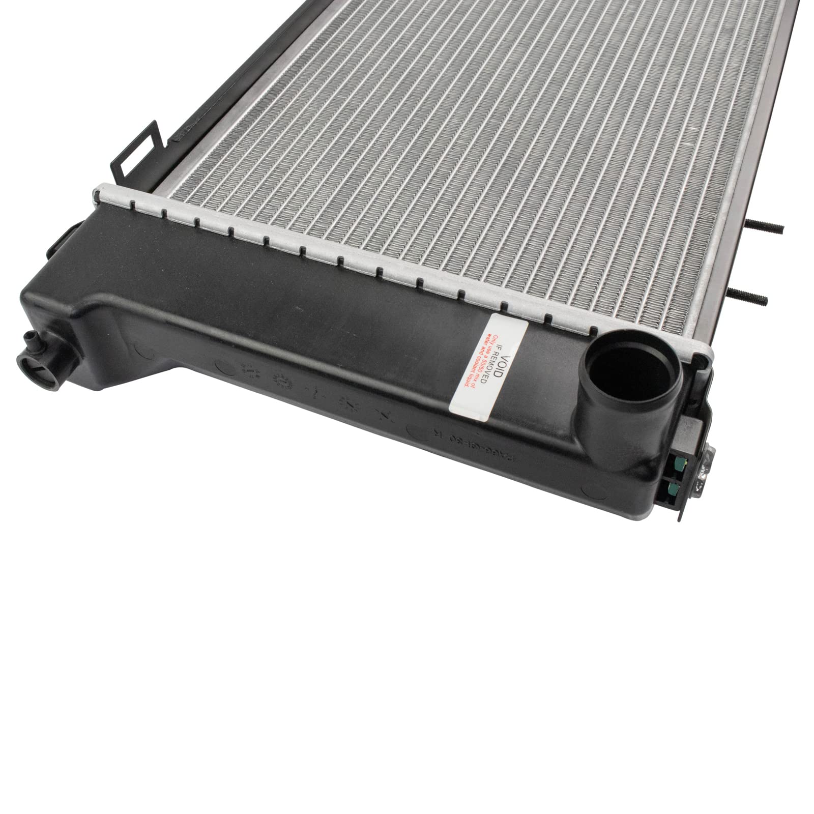 Trq Radiator Assembly Aluminum Core Compatible With 91-01 Jeep Cherokee 91-92 Comanche Ch3010186 Cu1193