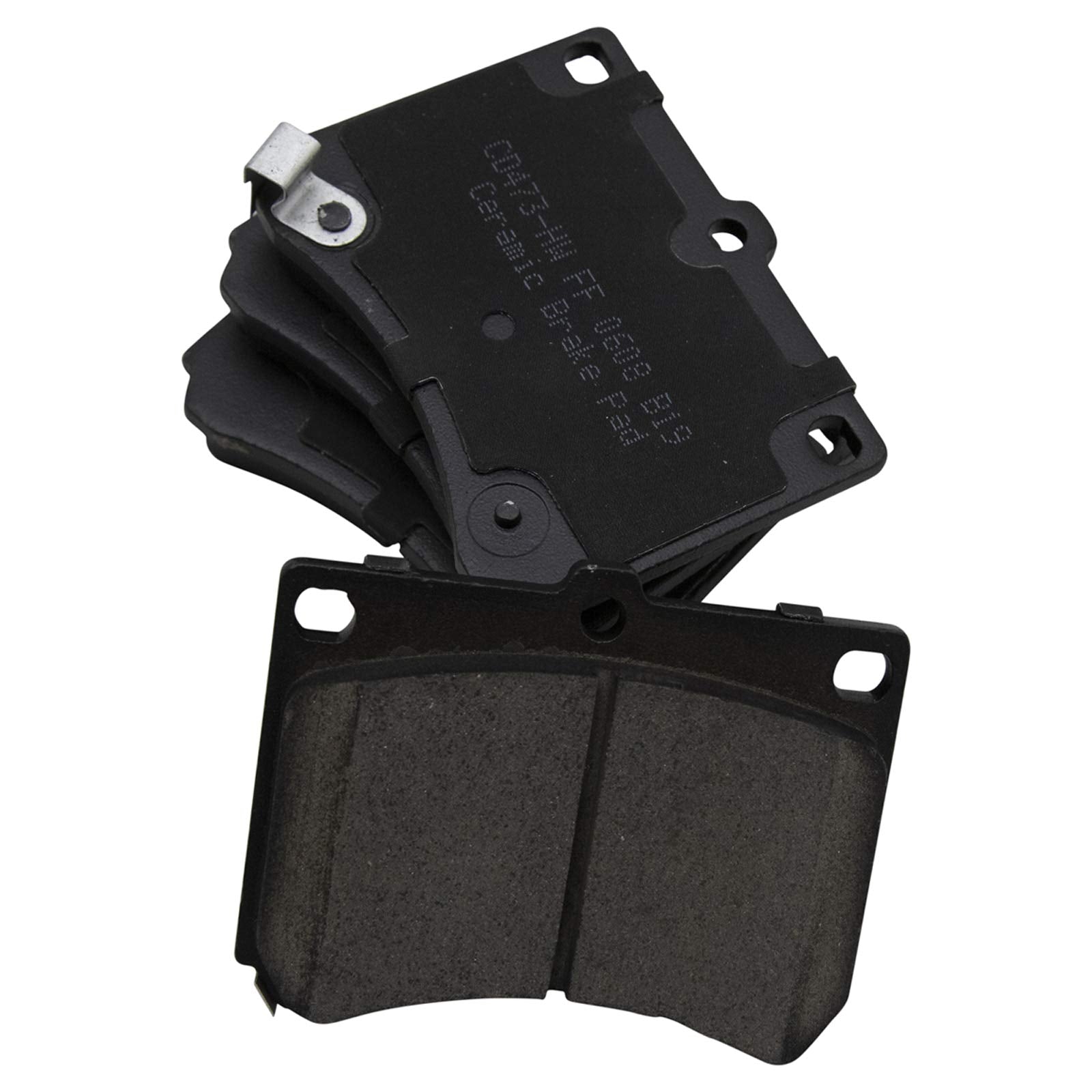 TRQ Front Brake Pads Ceramic Compatible with 1991-2003 Ford Escort 1992-1995 Mazda MX-3 1990-1998 Protege 1991-1999 Mercury Trac