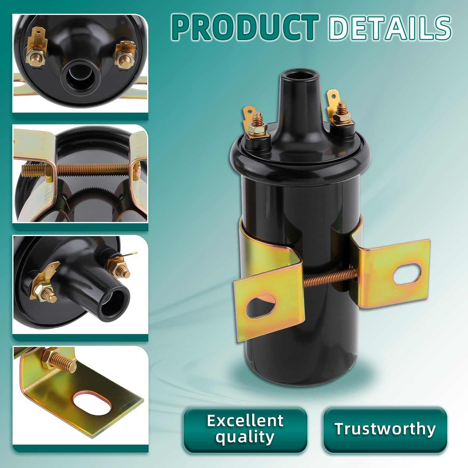 AUTOKAY 4151921S Ignition Coil Fits for Kohler K181, K241, K301, K321, K341 K91 K141 K161 K181 K241 K301-K361 Cast Iron Engine