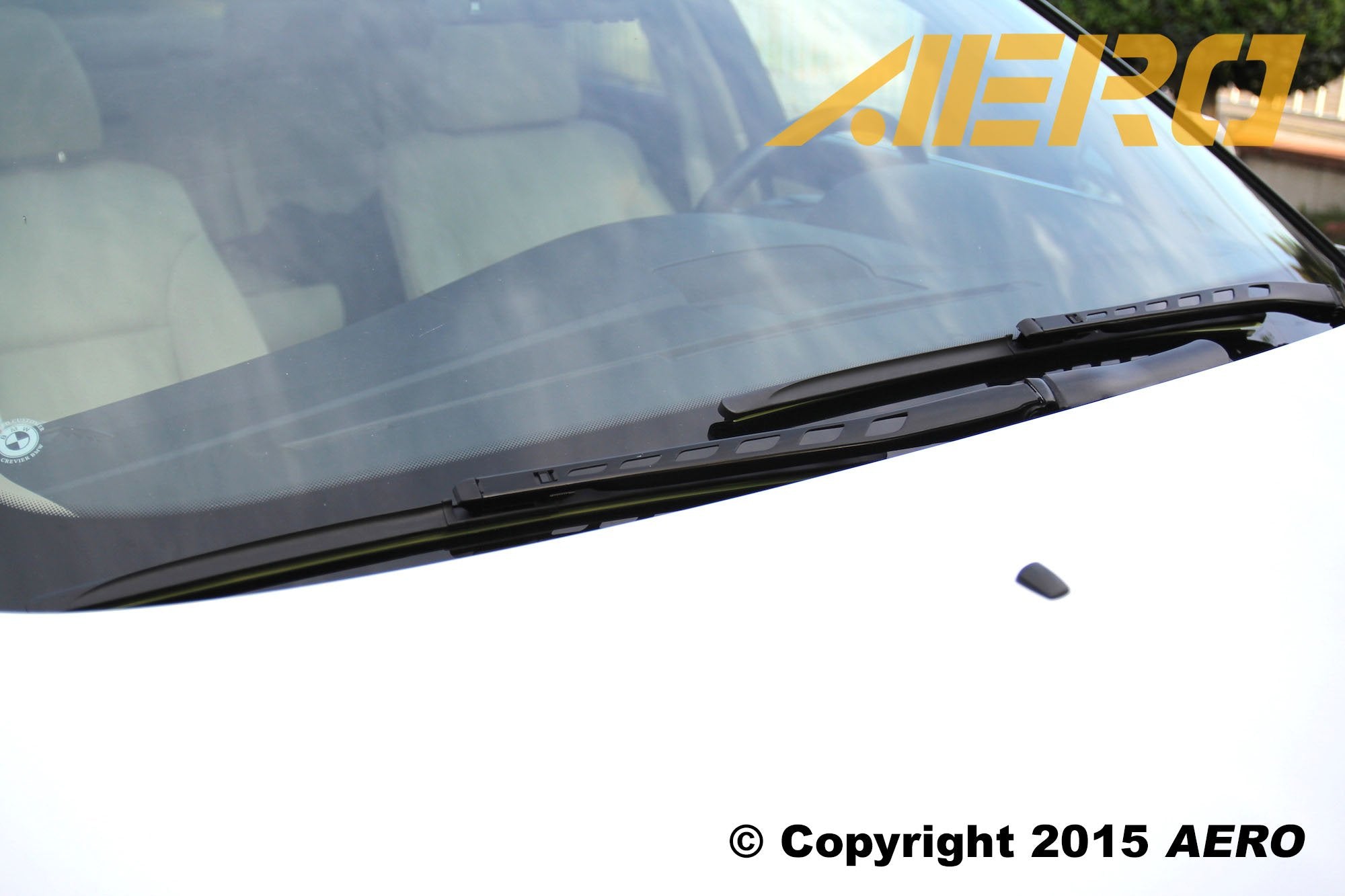 (Set Of 2) Aero Oem Replacement Wiper Blades For Volkswagen Jetta 2019-2005 24'+19' Ptb Top Lock Push Button 16Mm/19Mm