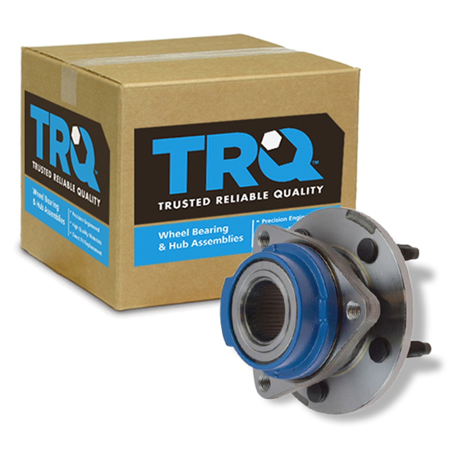 Trq Front Wheel Hub Bearing Assembly Lh Left Driver Rh Right Passenger Replacement Compatible With Buick Chevy Pontiac 513160 51