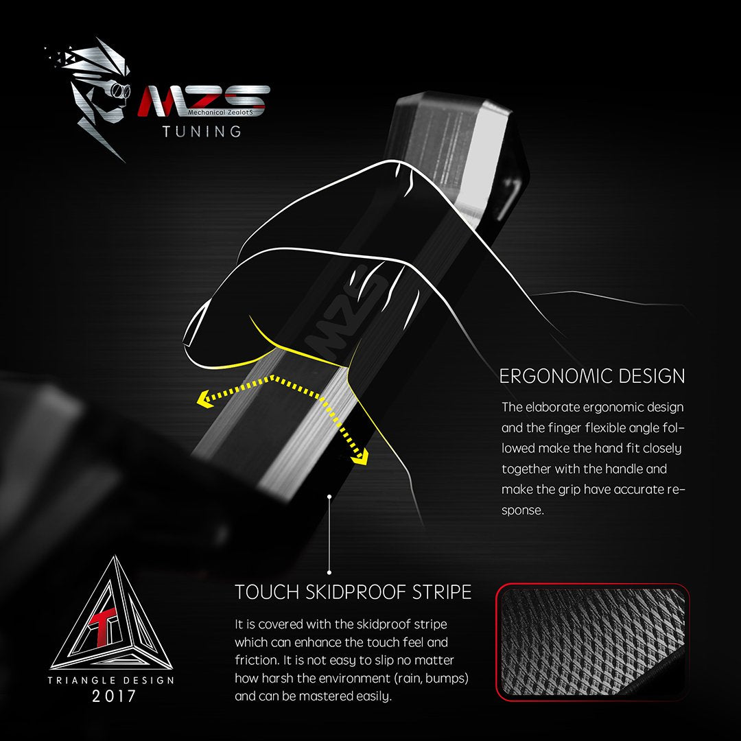 Mzs Black Motorcycle Clutch Brake Levers Short Adjustable Cnc Compatible With Yzf R1 Yzf-R1 1999-2001