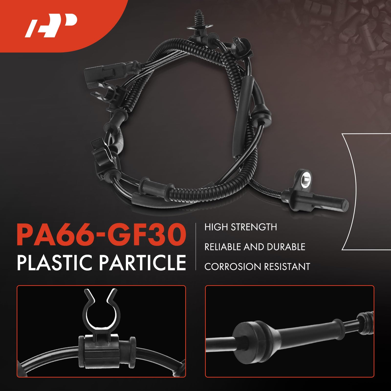 A-Premium ABS Wheel Speed Sensor Compatible with Ford Models - For F-150 2011-2014, Expedition 2013 - Rear Left Driver Side, Replace# BL3Z2C190D, BL3Z2C190F