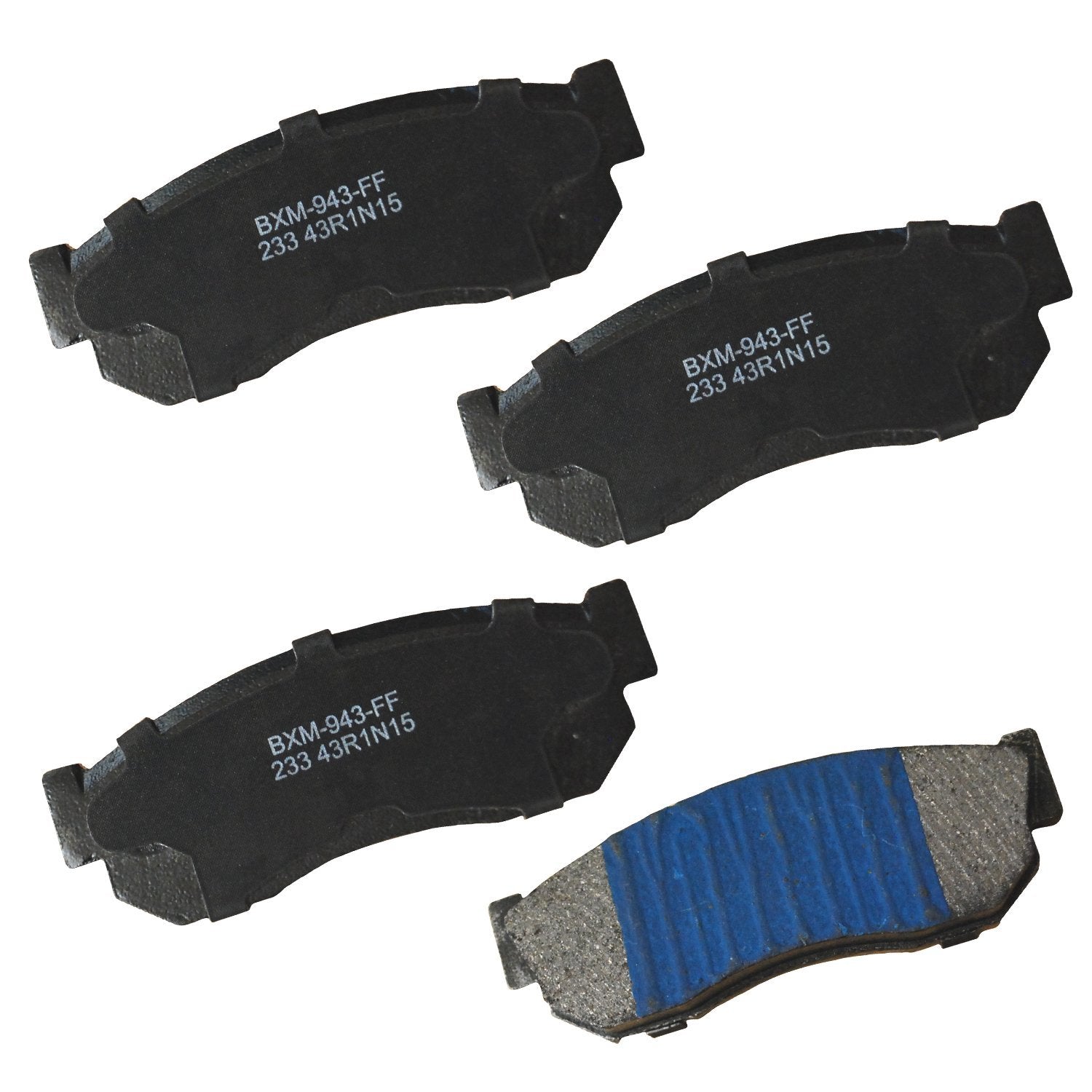 Bendix Premium Sbm233 Semi-Metallic Front Brake Pads For Nissan Pulsar 1983, Pulsar Nx 1985-1983, Sakura 1986-1984, Sentra 1983-