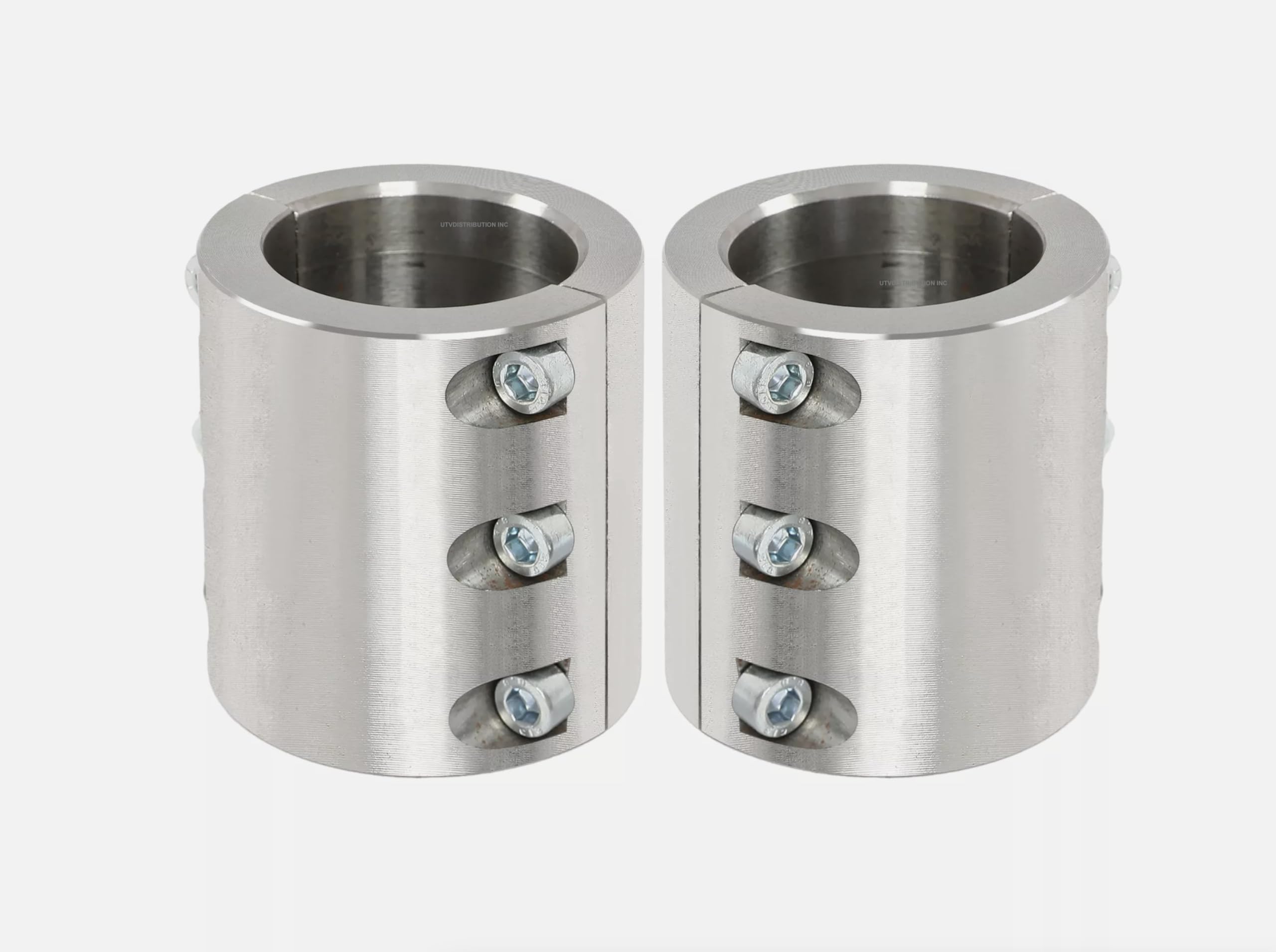 Utvdistribution Steel Weldable Tube Clamps Bolt On 1.875' 1-7/8' Roll Cage Mounts (2)