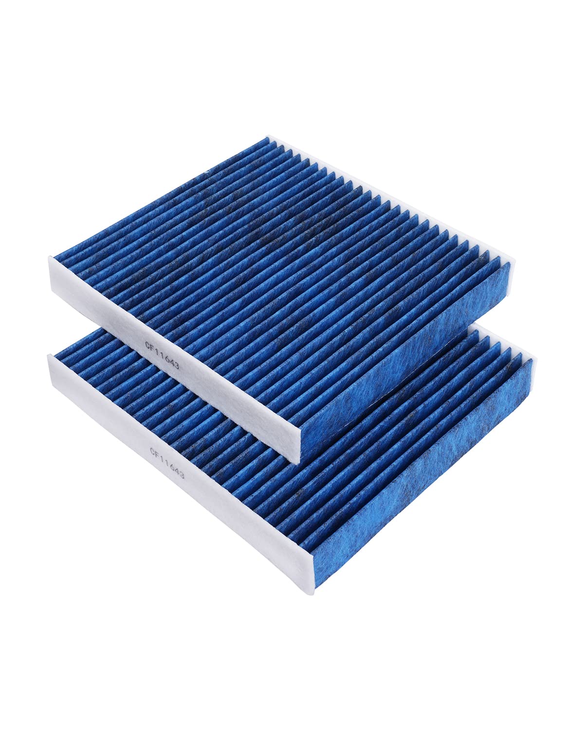 Forccord 2-Pack HEPA Cabin Air Filter Fits for Mazda 6 (2008 2007 2006 2005 2004 2003) Activated Carbon Cabin Filter Replacement