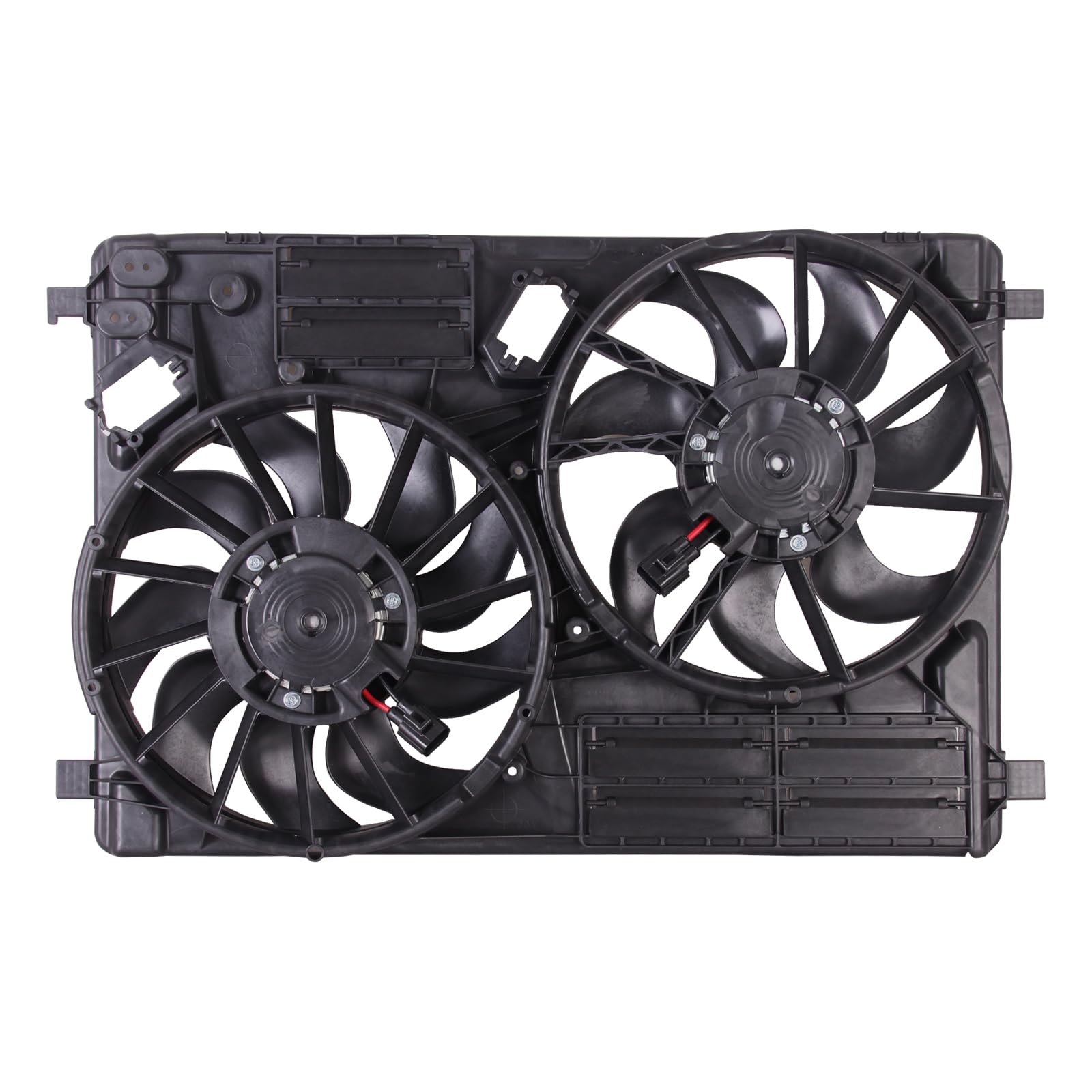 TYG Upgraded Cooling Fan Assembly for 2017-2019 Ford Escape 1.5L Turbo & 2.0L Turbo W/O Towing, 2015-2018 Lincoln MKC 2.0L/2.3L