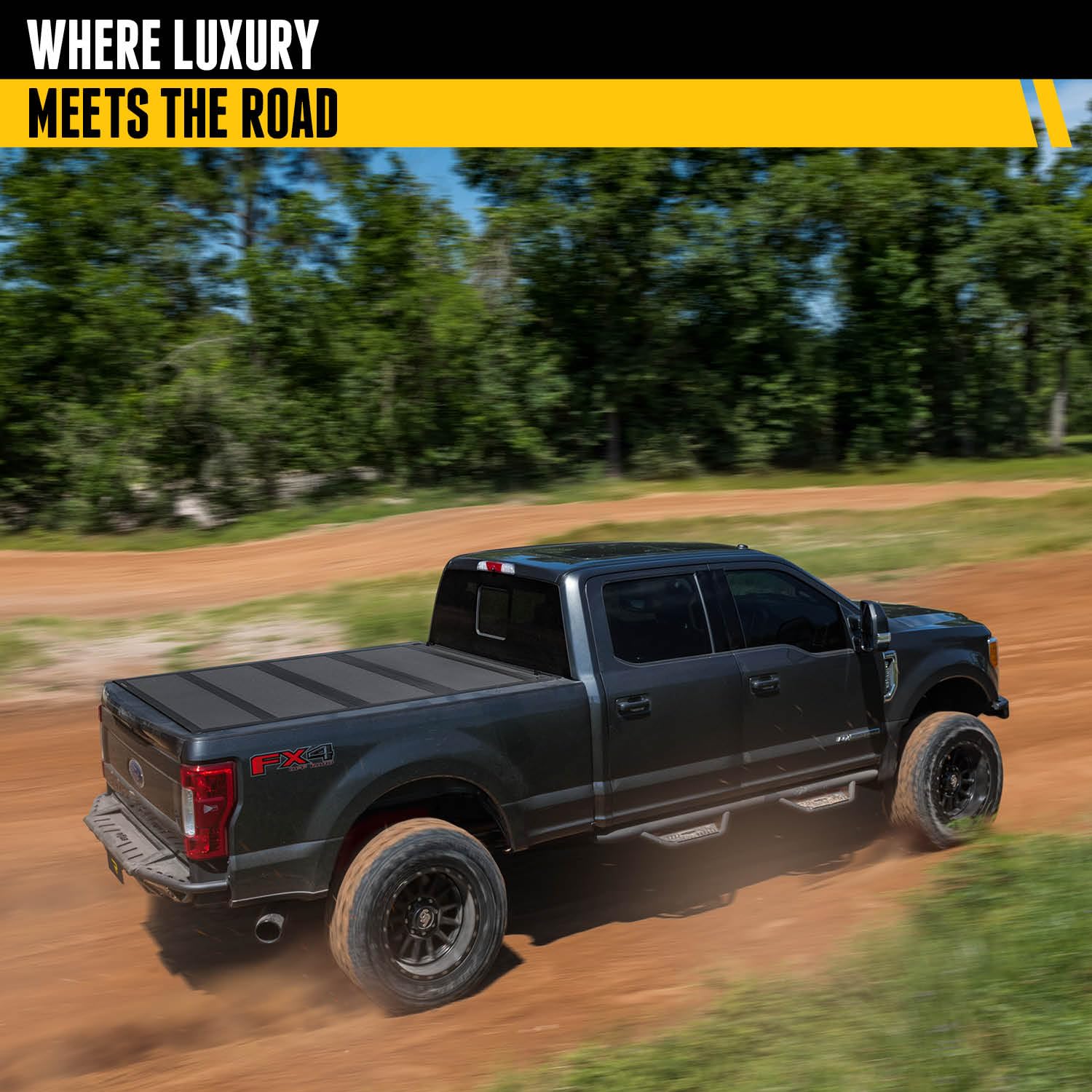 Realtruck Bak Bakflip Mx4 Hard Folding Truck Bed Tonneau Cover | 448223 | Fits 2019-2025 Dodge Ram 1500, Does Not Fit W/Multi-Function (Split) Tailgate 6' 4' Bed (76.3')