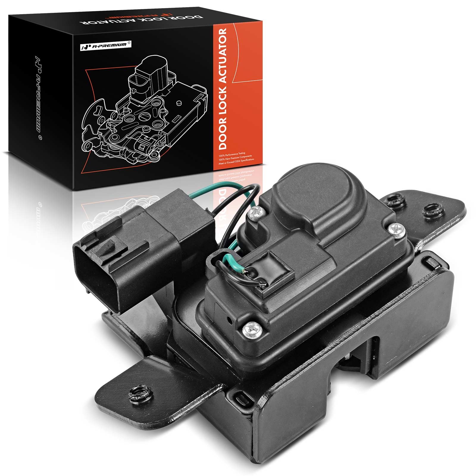 A-Premium Tailgate Trunk Latch Lock Actuator Compatible with Buick Cadillac Chevy GMC Pontiac Saturn Vehicles - Enclave Escalade