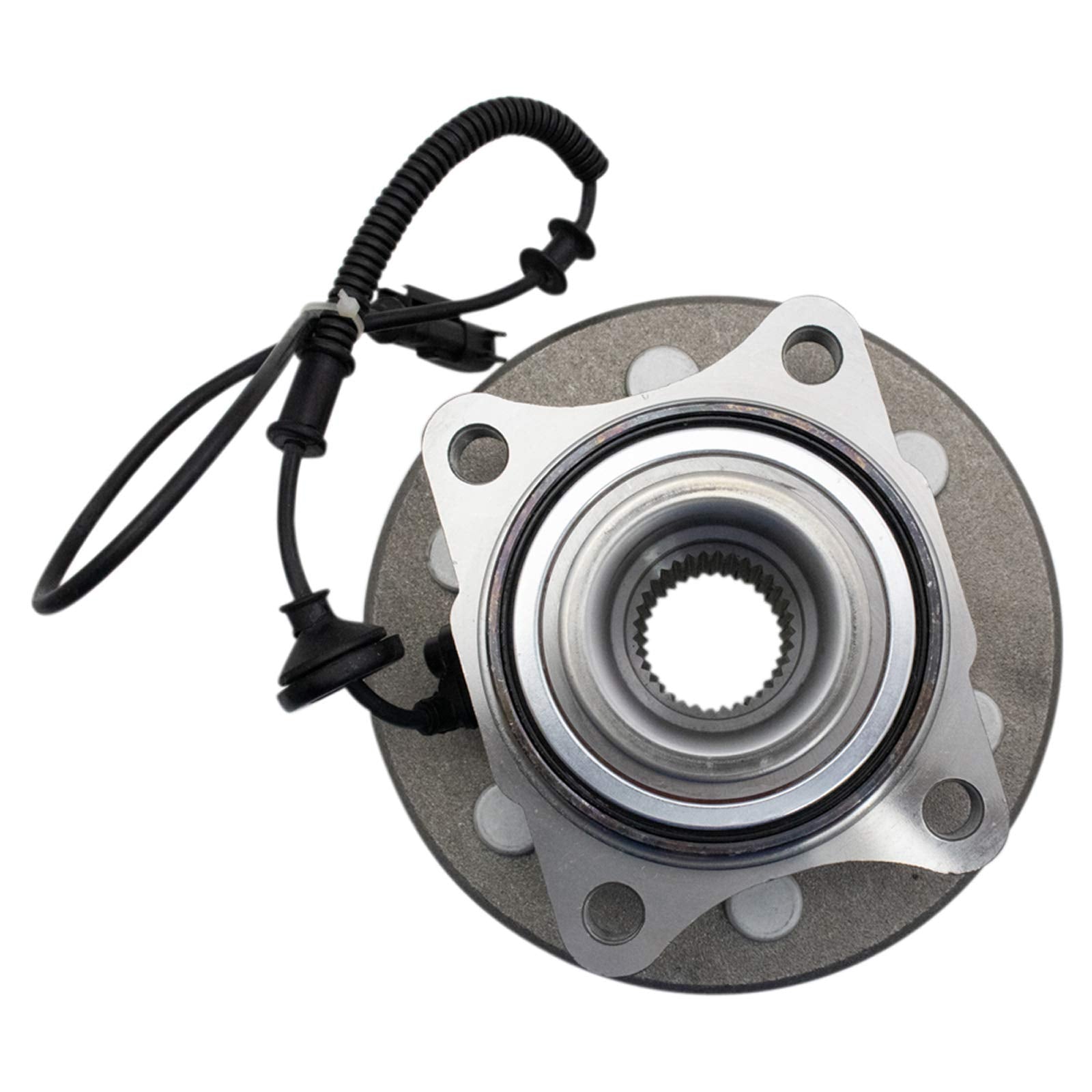 Trq Rear Wheel Hub Bearings Assembly Set Compatible With 2015-2017 Ford Expedition Lincoln Navigator