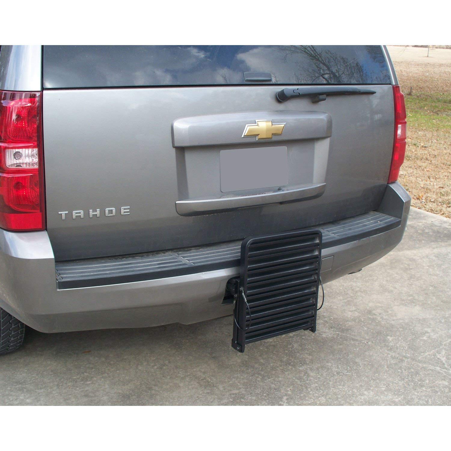 Great Day HU200B Hitch Up Pet Step, Aluminum, Black, Durable Design for Easy Access