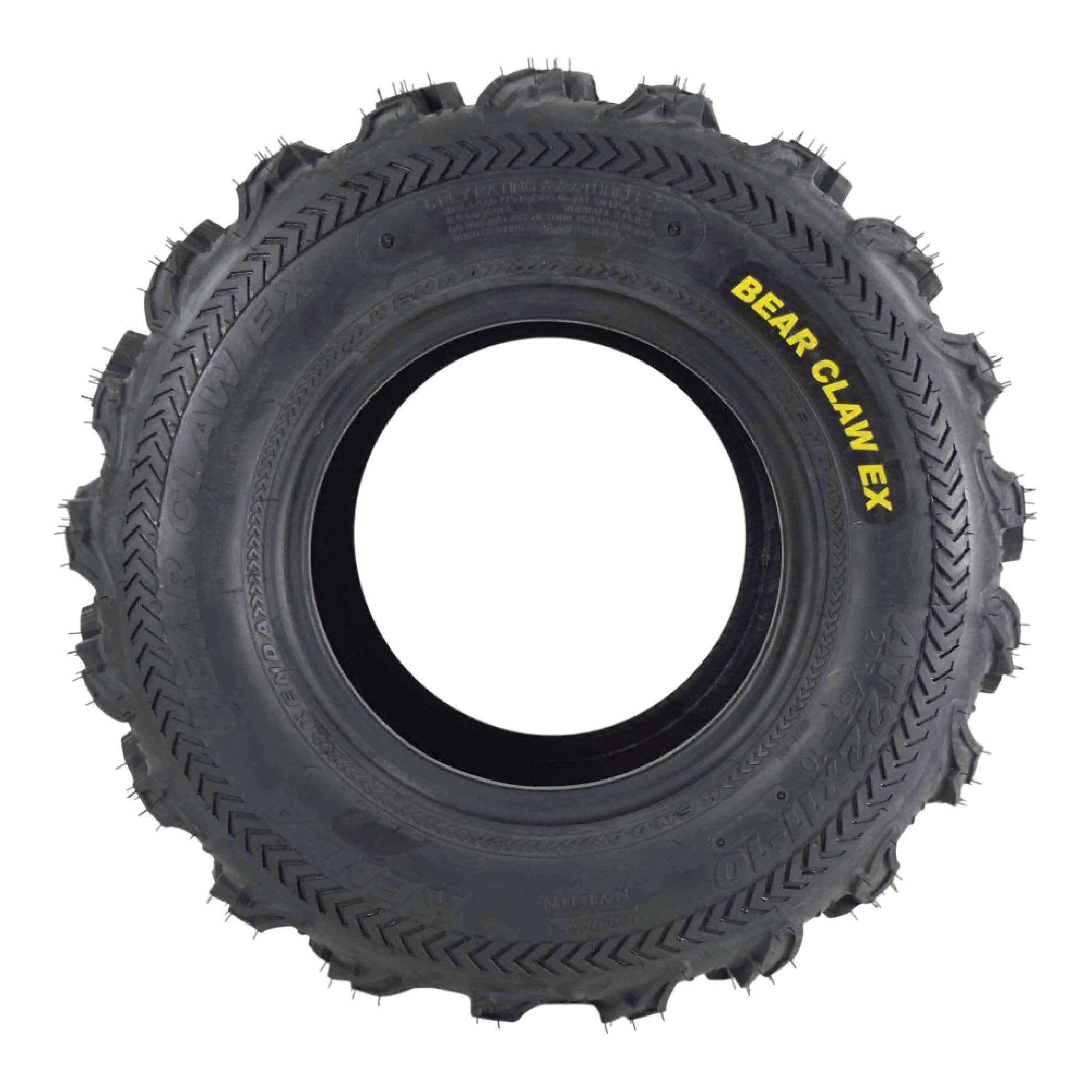 Kenda Bearclaw Ex K573-22X11-10 Rear Tires For All Terrain (Atv), Utv, And Side By Side (Sxs) Vehicles - 6-Ply - Bear Claw Ex 22