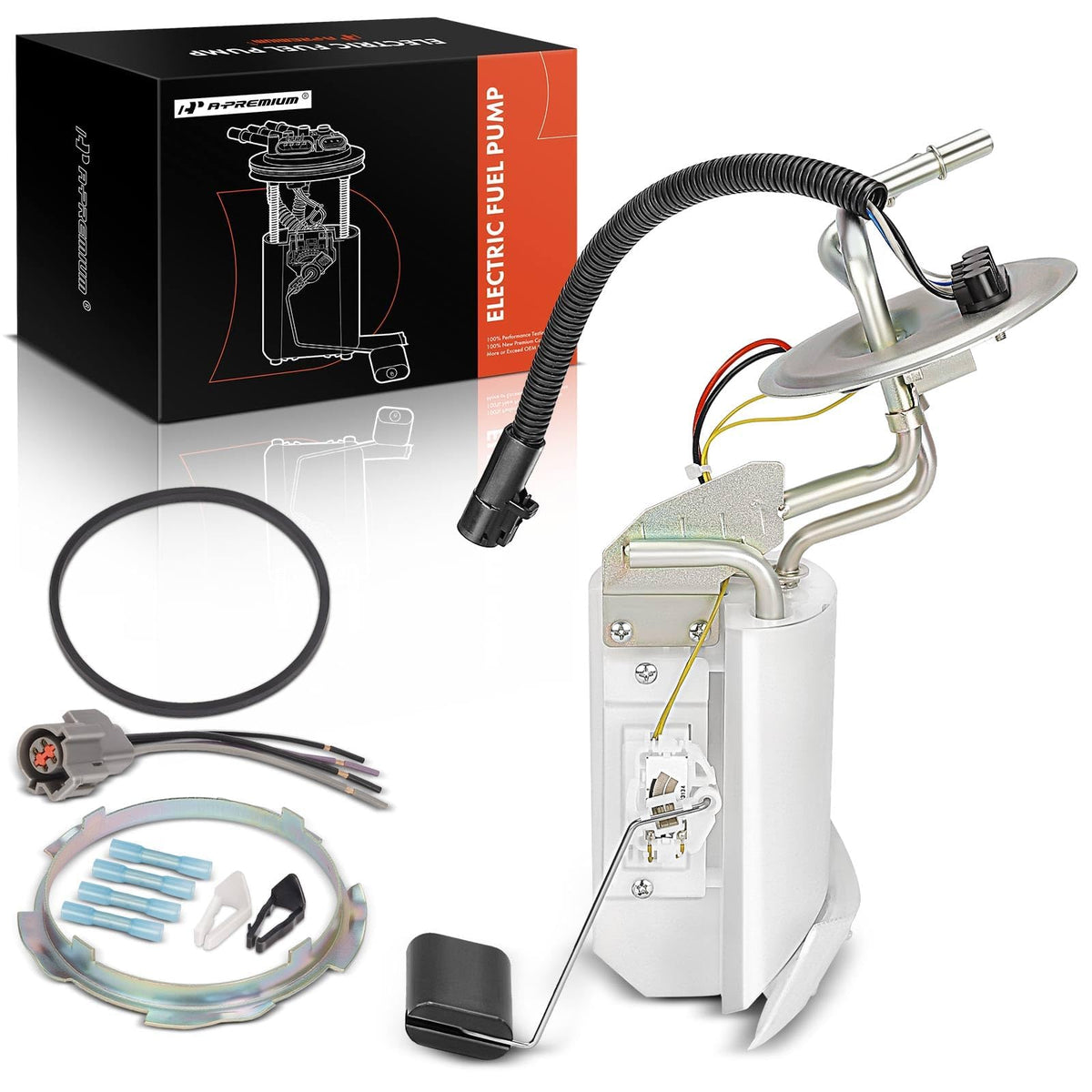 A-Premium Electric Fuel Pump Module Assembly with Sending Unit Compatible with Ford F-150 F-250 F-350 1990-1997, F-250 HD 1997, 