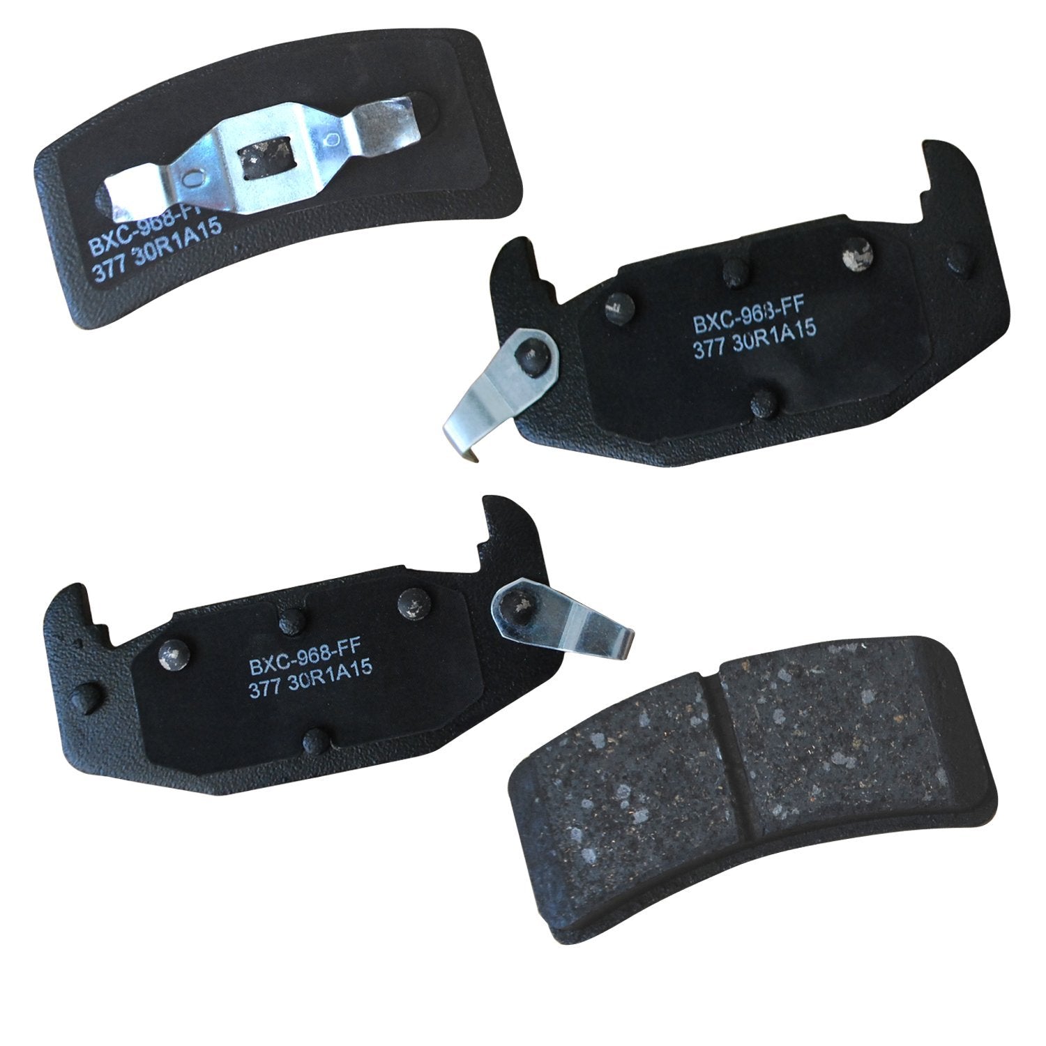 Bendix Premium Sbc377 Ceramic Rear Brake Pads For Buick Regal 1993-1988, Chevrolet Lumina 1994-1990, Lotus Elan 1992-1990, Oldsm