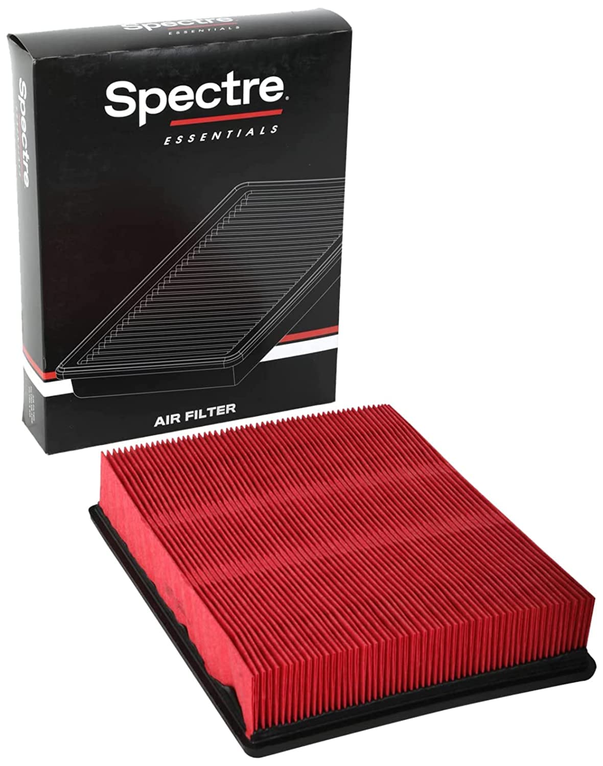 Spectre Essentials Engine Air Filter By K&N: Premium, 50-Percent Longer Life: Fits Select 1999-2016 Chevy/Gmc/Cadillac (Silverad