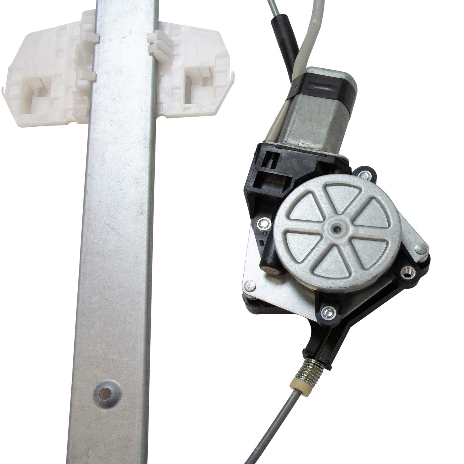 TRQ Rear Right Power Window Regulator & Motor Assembly for 2007-2018 Jeep Wrangler JK - Passenger Side Replacement