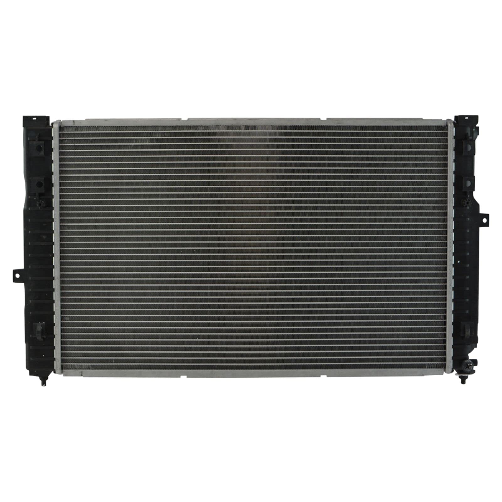 Trq Radiator Assembly Aluminum Core Compatible With 97-01 Audi A4 A4 Quattro 99-01 A6 A6 Quattro 98-05 Volkswagen Passat Cu2648
