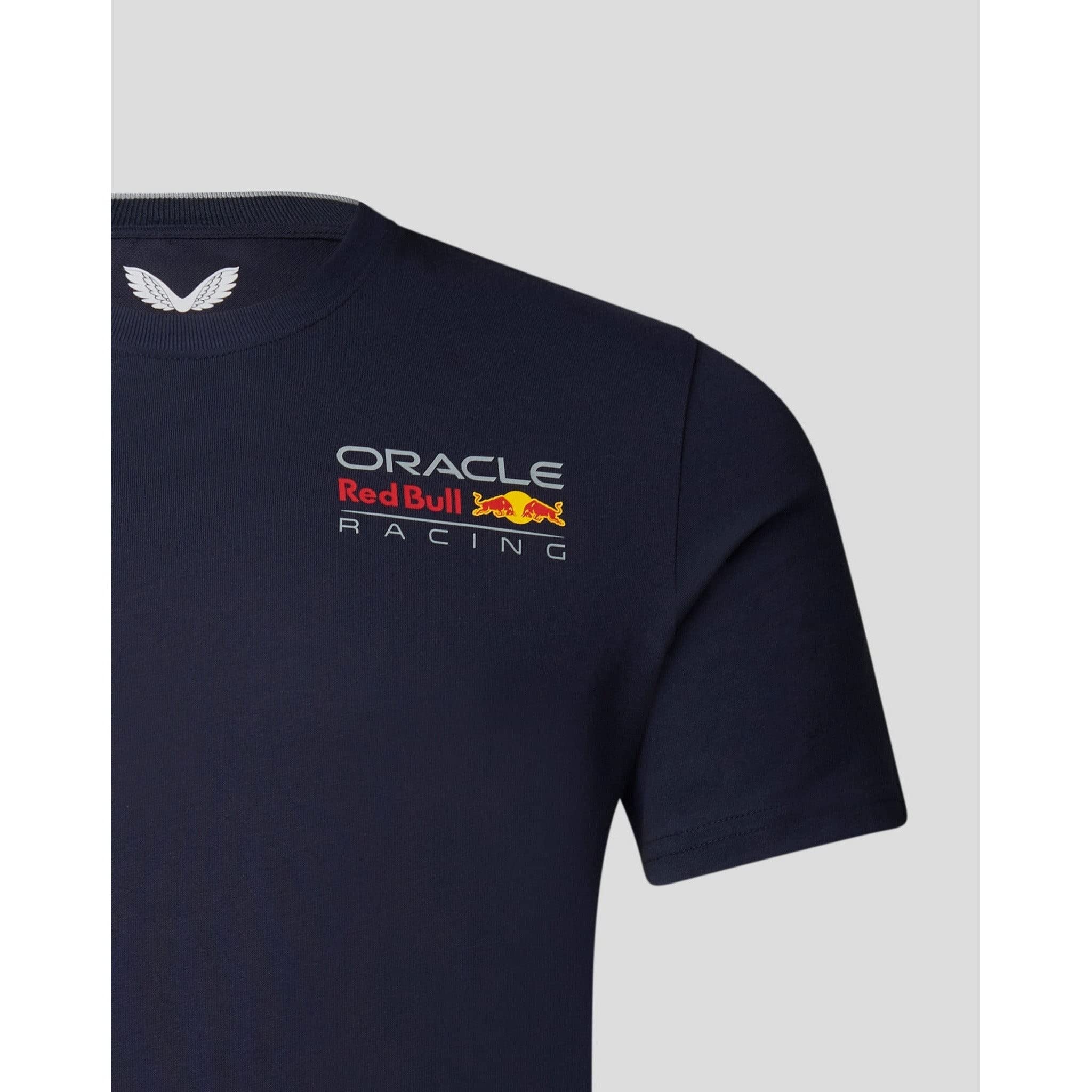 Red Bull Racing F1 Core Color Logo T-Shirt Blue