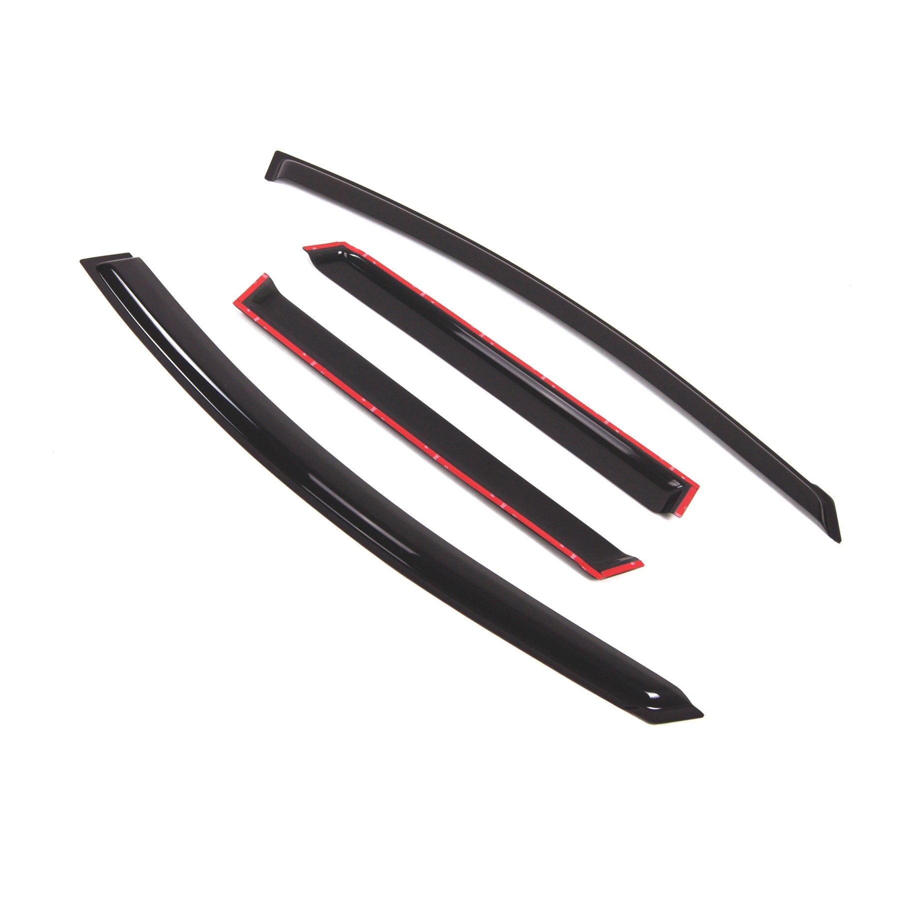 Car Window Rain Guard | Outside Mount Visors Auto Side Window Deflectors | Windows Visor Rain Shields Compatible With 2009-2014