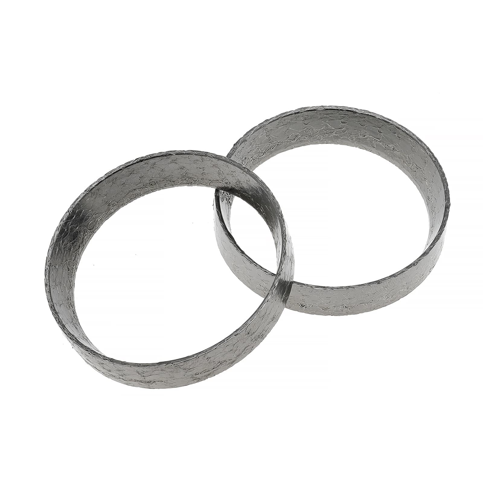Tonrycue Exhaust Gasket For Harley Davidson Bikes Touring Sportster Dyna Softial Evo 1984-2021 (Pack Of 2)