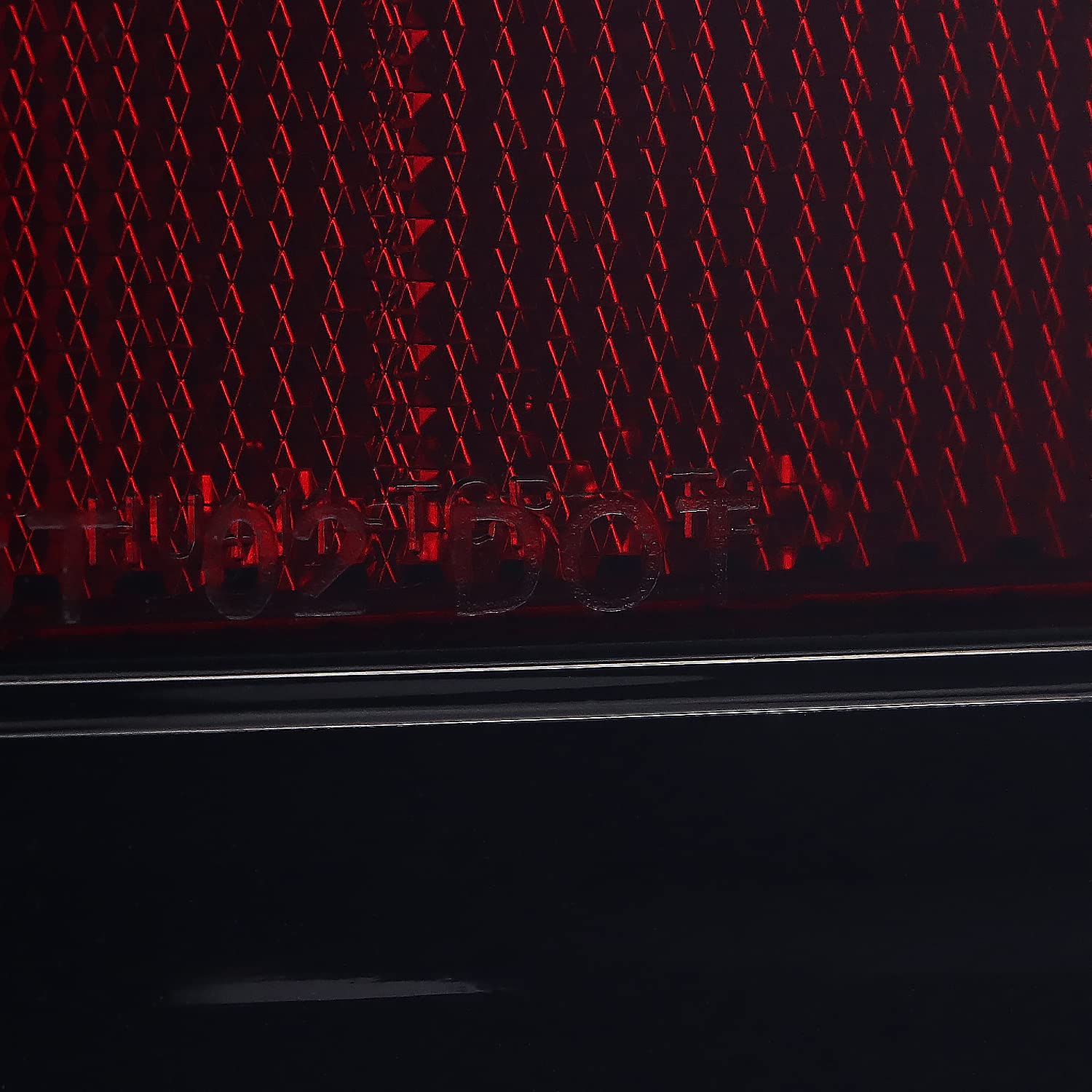 SPEC-D TUNING Glossy Black Housing Smoke Lens LED Tail Lights Compatible with 2007-2008 Dodge Ram 1500, 2007-2009 Dodge Ram 2500/3500 Left + Right Pair Assembly