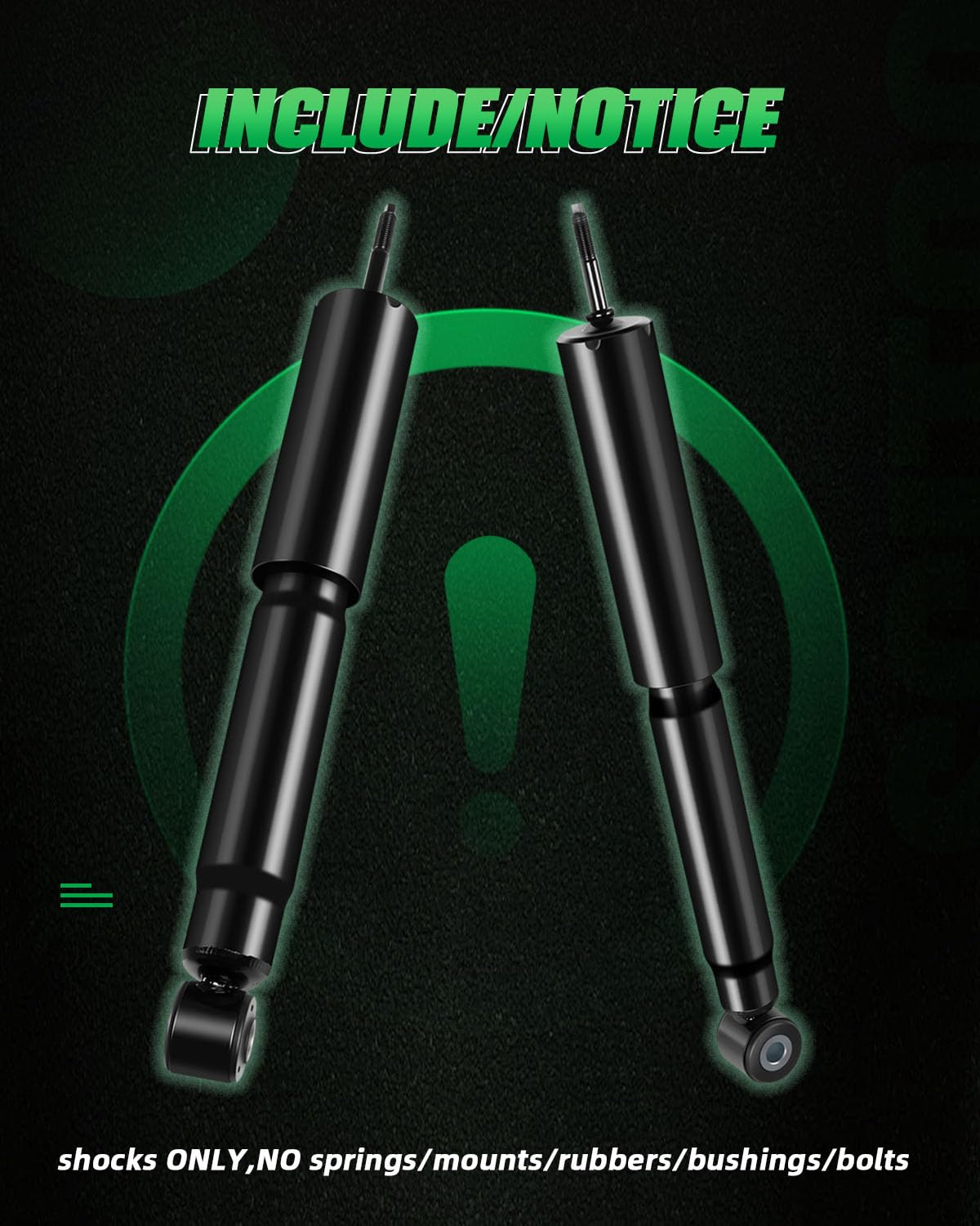 Shocks Absorbers,Scitoo Front Rear Gas Struts Shock Absorber Fit For 1998 1999 2000 2001 2002 For Honda Passport,1999 2000 For Isuzu Amigo, 2002 2003 2004 For Isuzu Axiom/Rodeo 344298 344299 Set Of 4