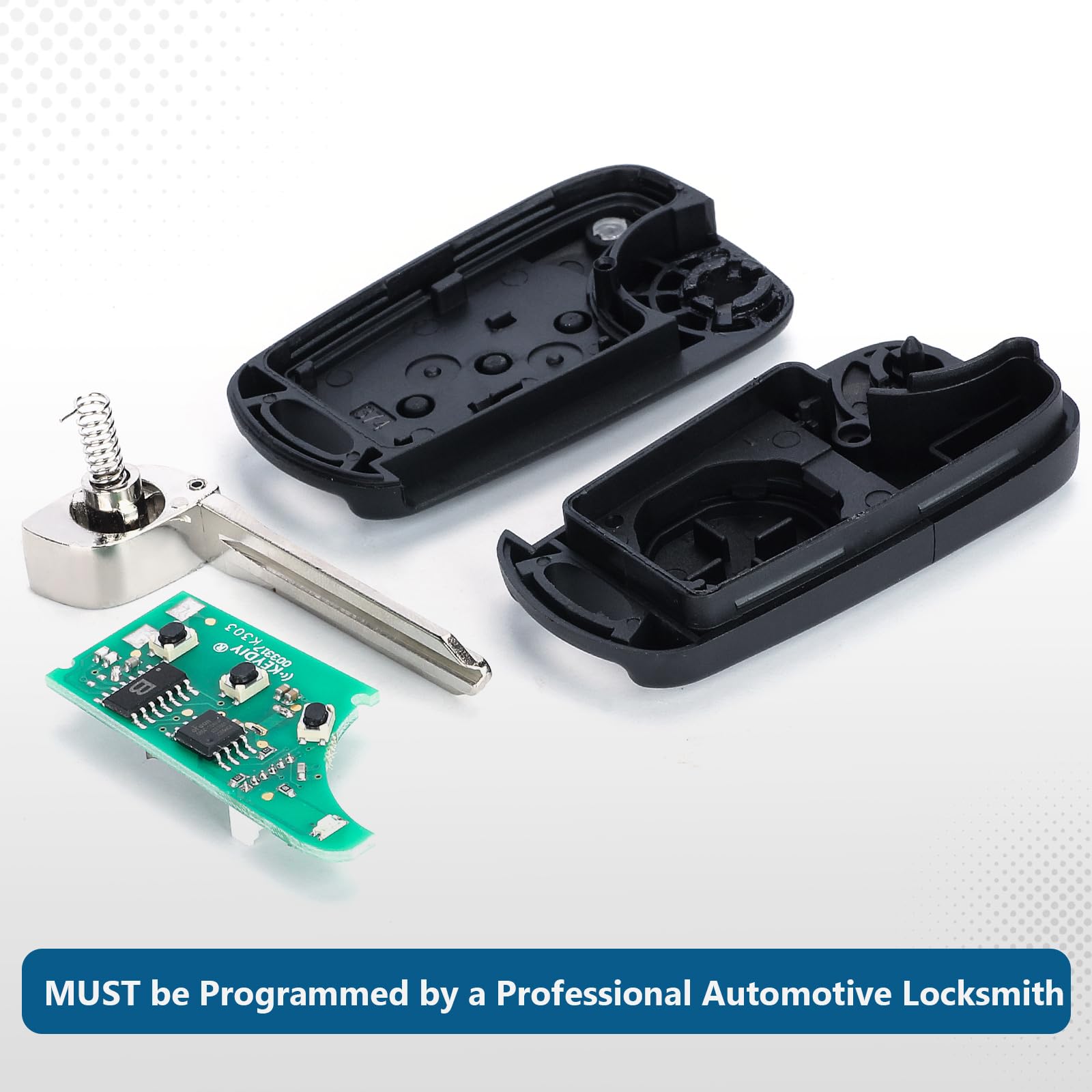 Keyecu Replacement Remote Key Fob For Kia Soul 2010 2011 2012 2013 Id46 315Mhz Fcc Id: Nyoseksam11Atx(Amfl) / 95430-2K340 Black