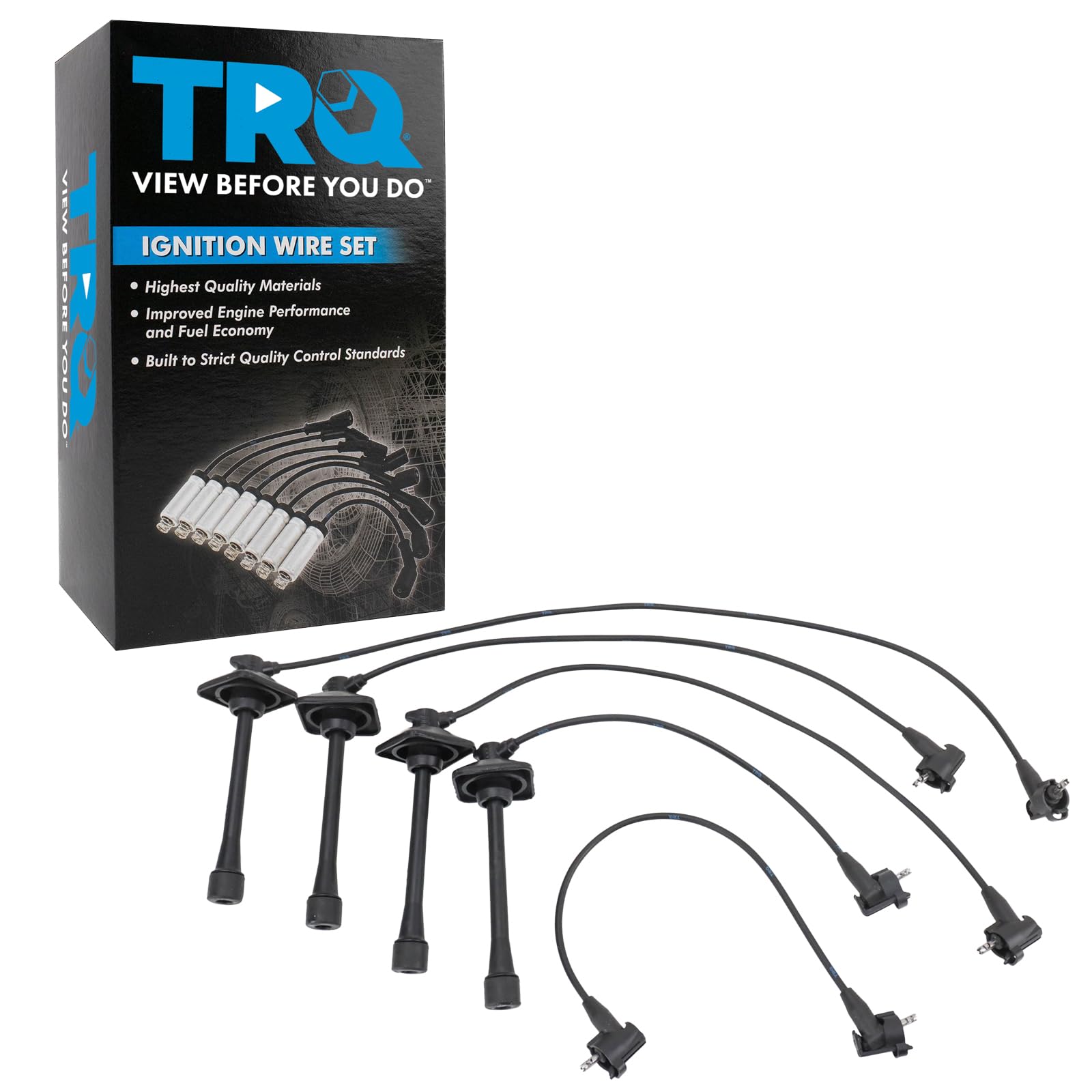 Trq Spark Plug Wire Set Compatible With 1993-1999 Toyota Celica