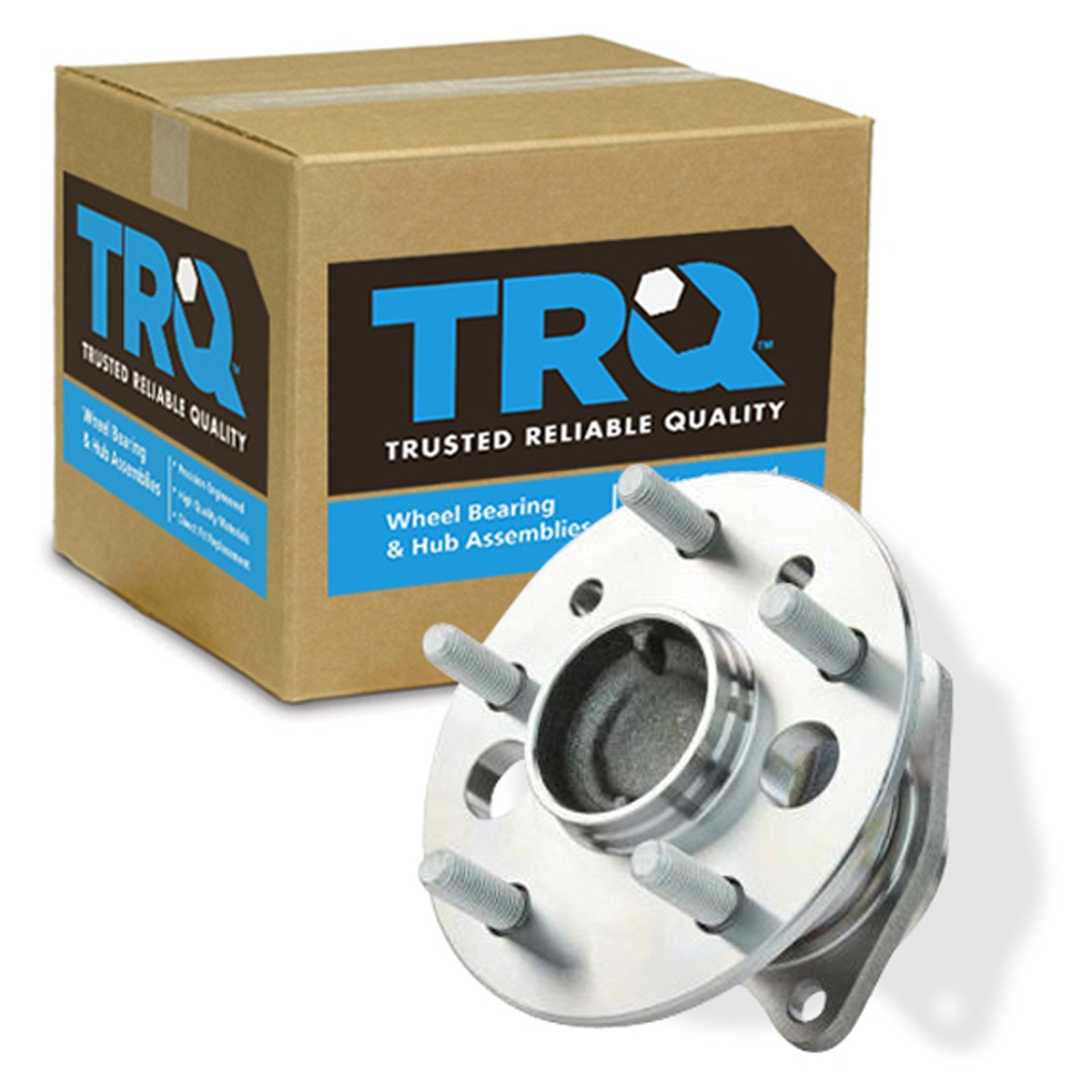 Trq Rear Wheel Hub Bearings Assembly Set Compatible With 2002-2003 Lexus Es300 2004-2006 Es330 2007-2012 Es350 2005-2012 Toyota 